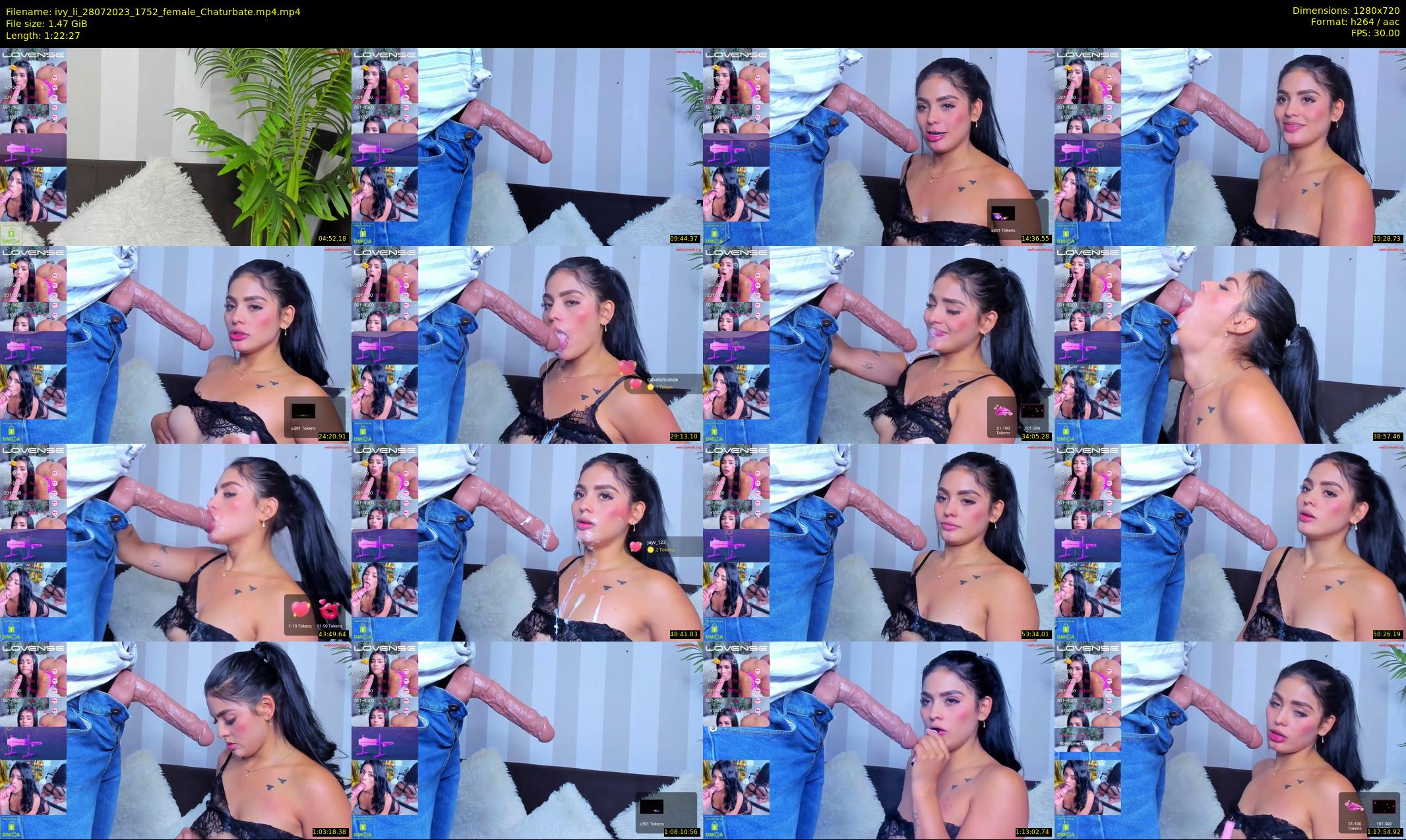 ivy_li — 83 minute Chaturbate female cam show recording, 720p, Jul 28, 2023