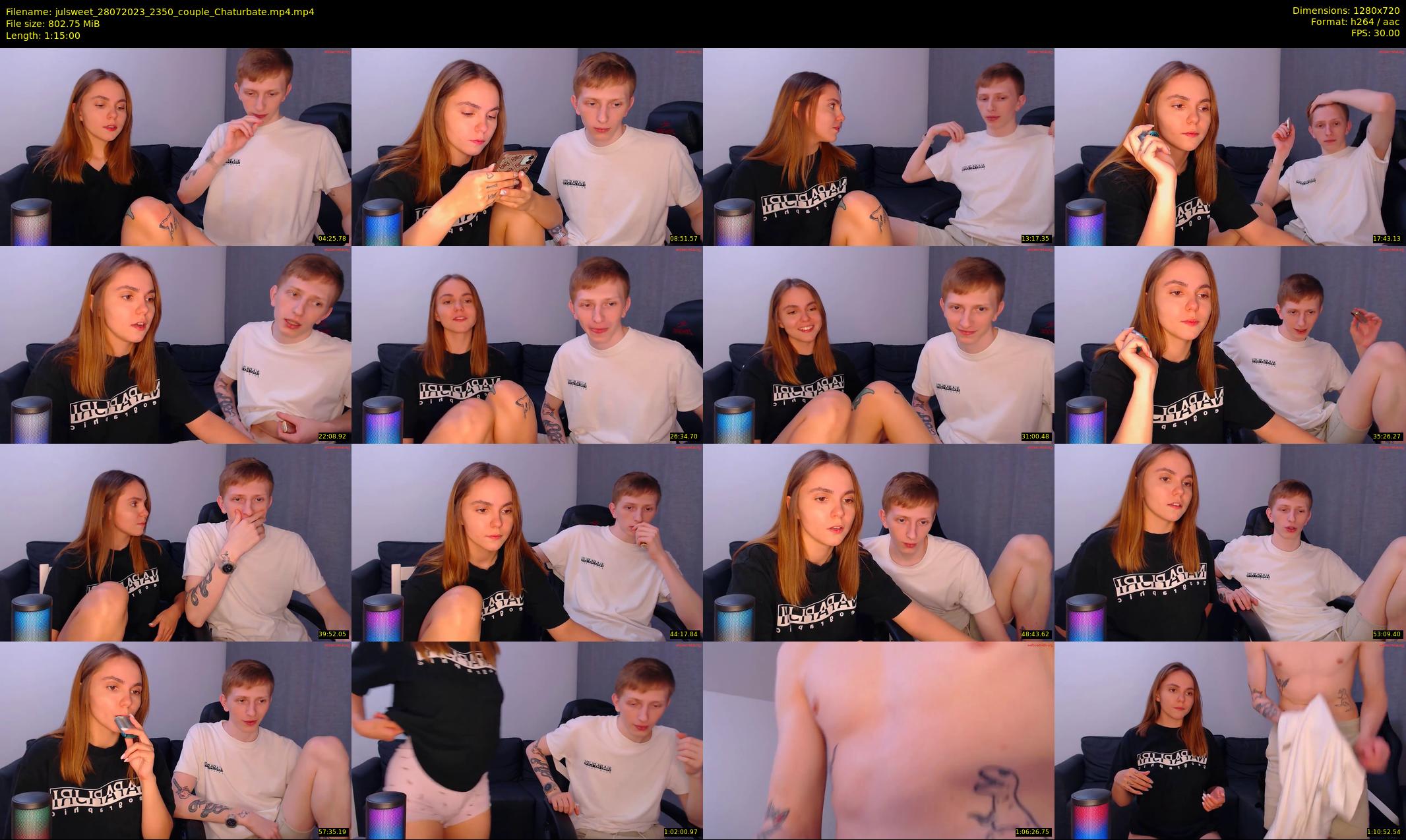 julsweet — 75 minute Chaturbate male cam show recording, 720p, Jul 28, 2023