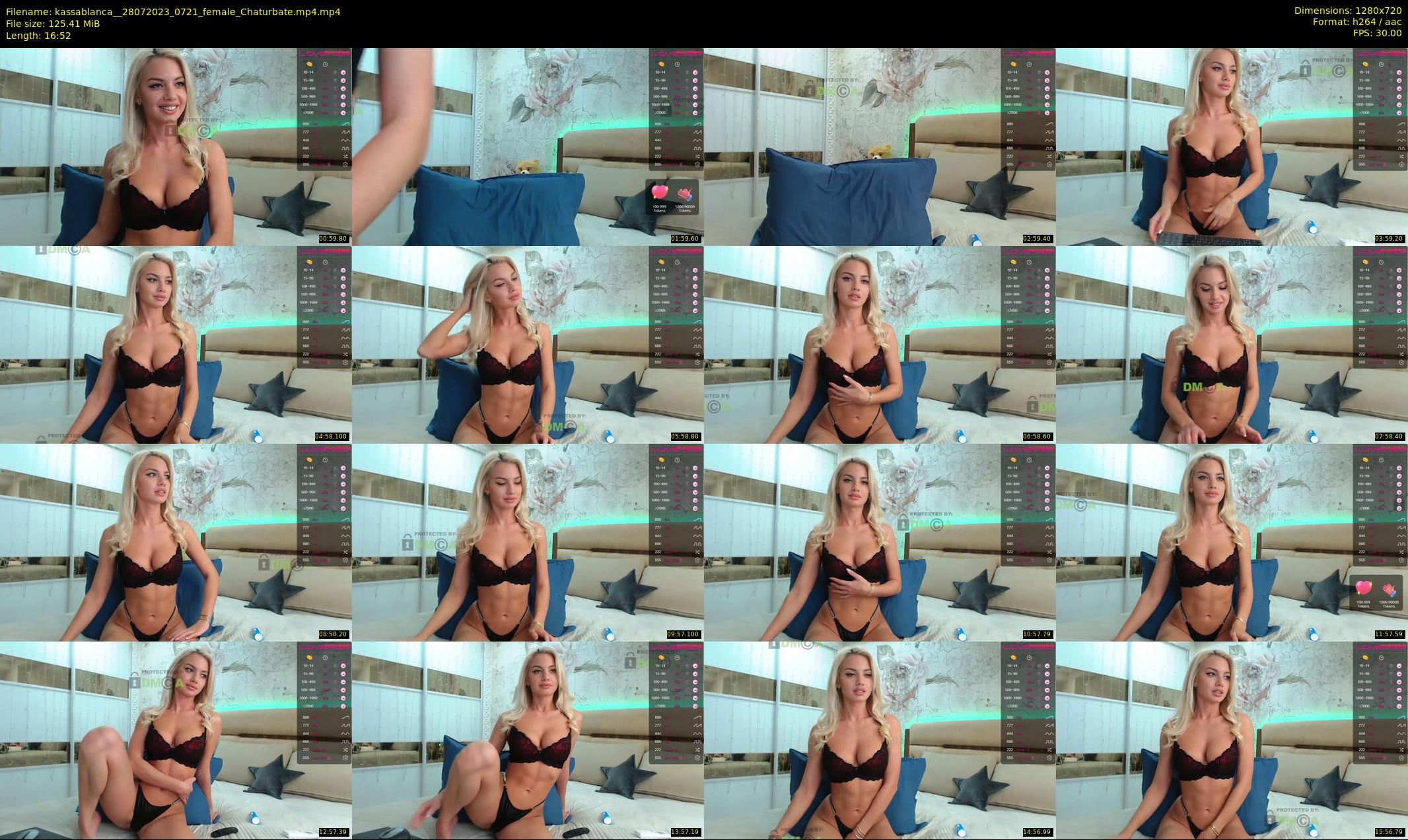 kassablanca_ — 17 minute Chaturbate female cam show recording, 720p, Jul 28, 2023