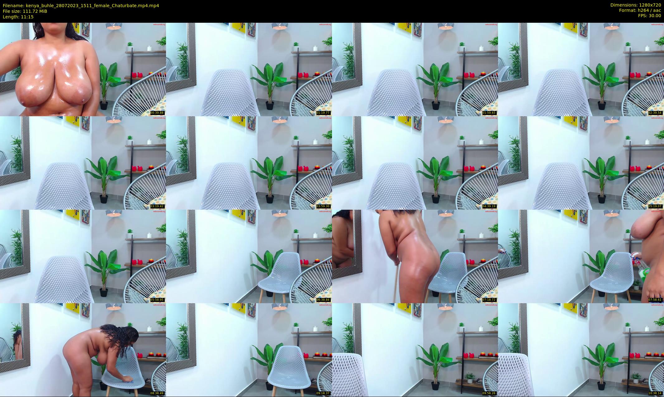 kenya_buhle — 12 minute Chaturbate female cam show recording, 720p, Jul 28, 2023