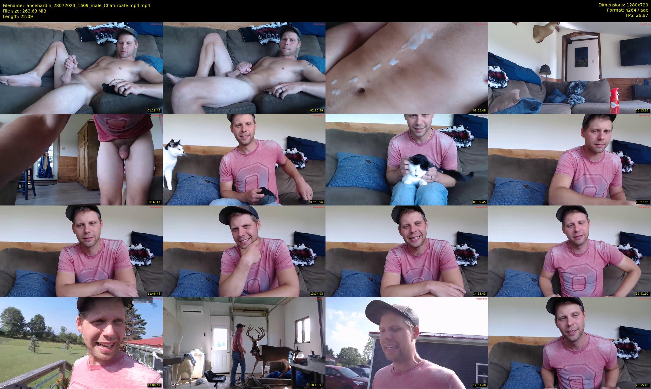 lancehardin — 23 minute Chaturbate male cam show recording, 720p, Jul 28, 2023