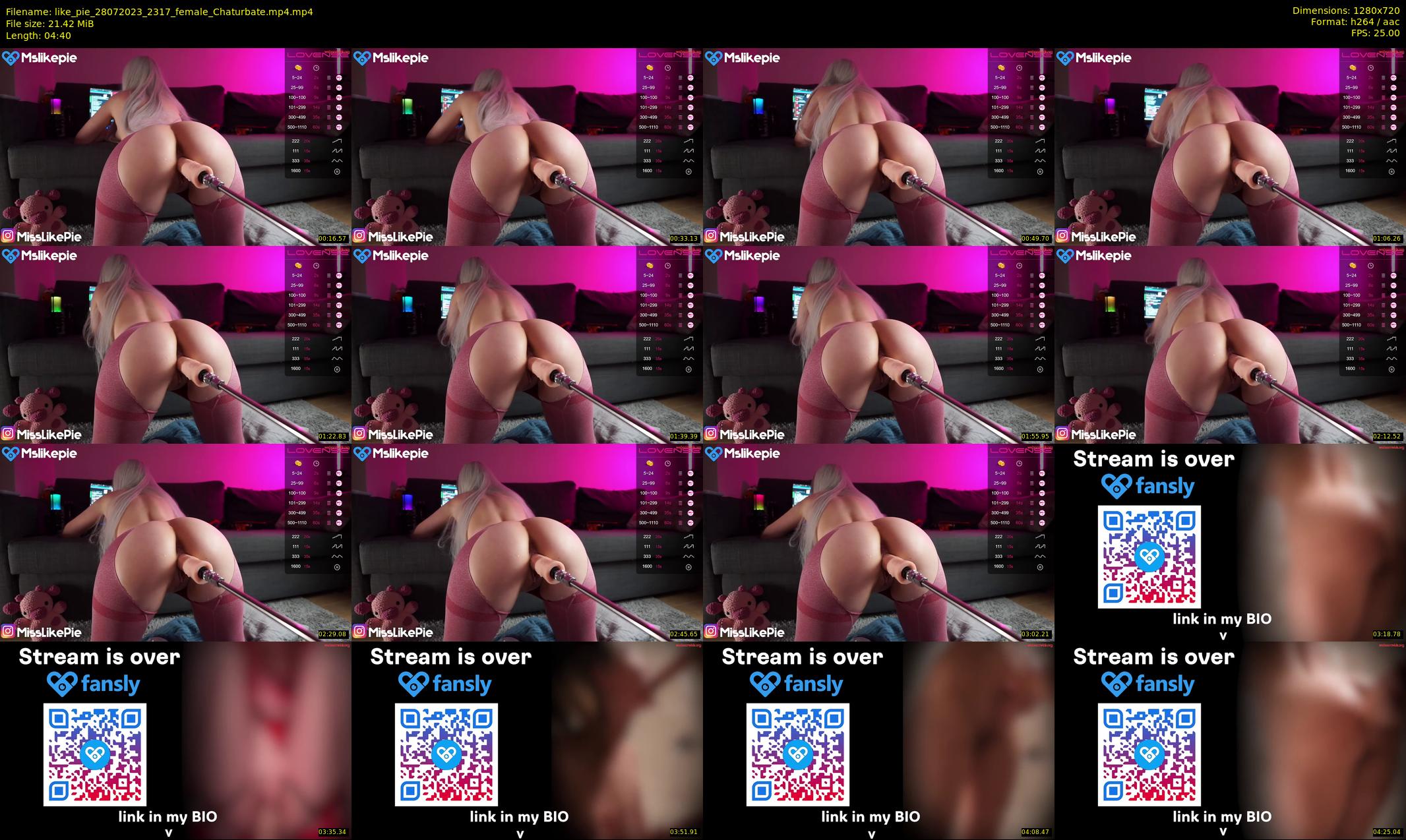 like_pie — 5 minute Chaturbate couple cam show recording, 720p, Jul 28, 2023