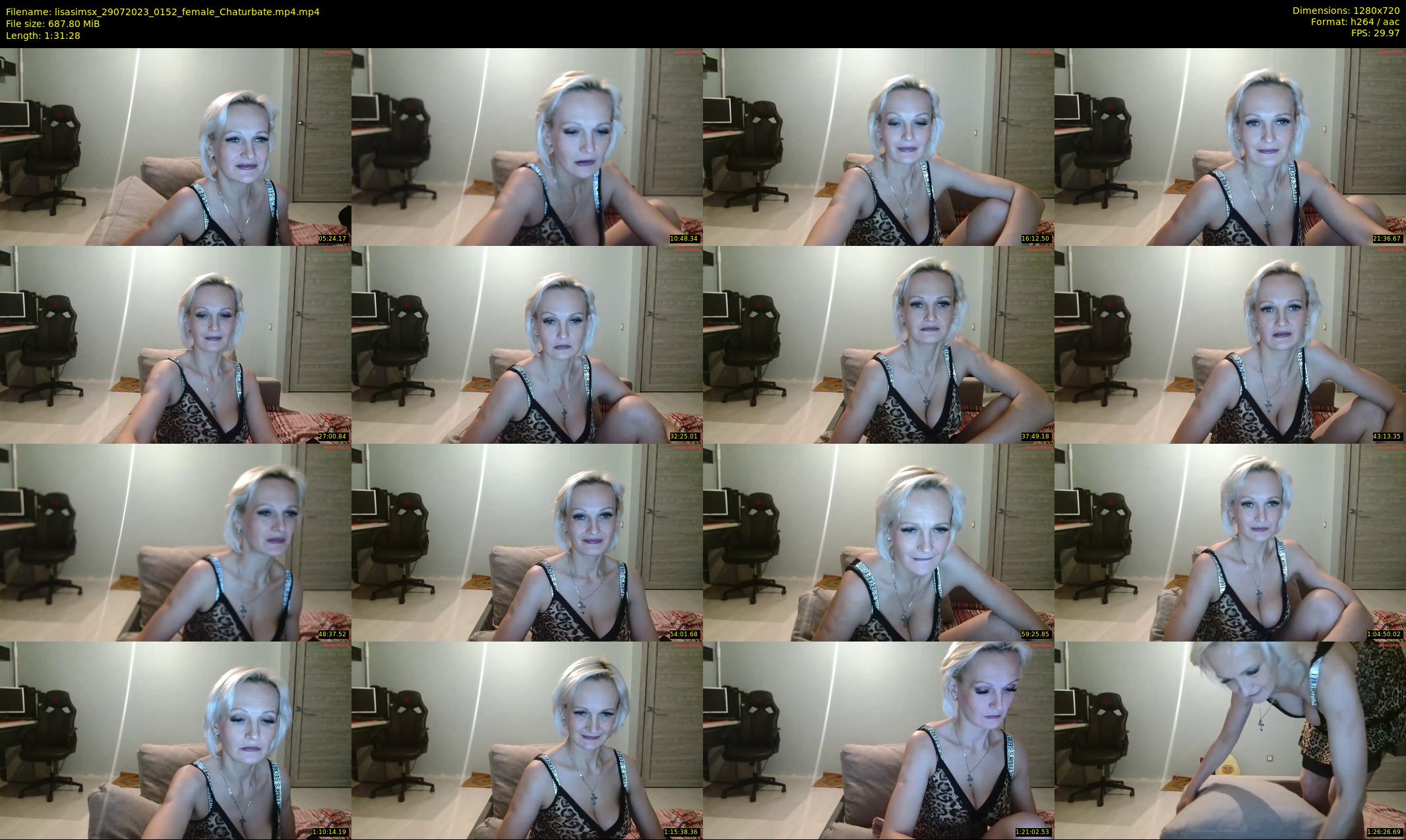 lisasimsx — 92 minute Chaturbate female cam show recording, 720p, Jul 29, 2023