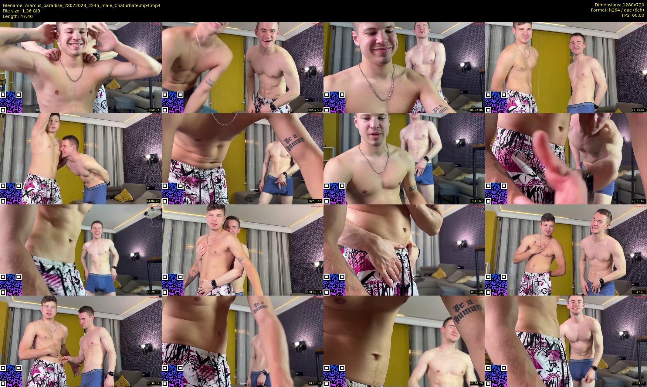 marcus_paradise — 48 minute Chaturbate male cam show recording, 720p, Jul 28, 2023