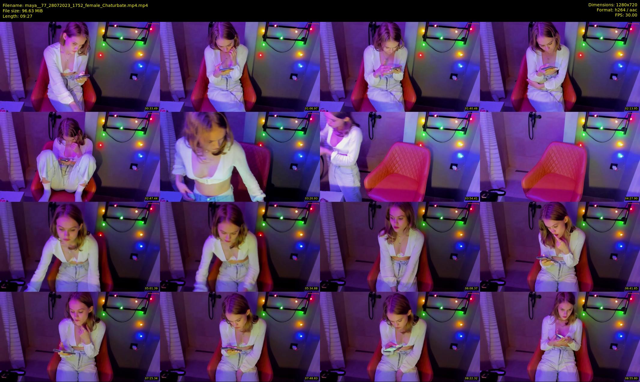 maya__77 — 10 minute Chaturbate female cam show recording, 720p, Jul 28, 2023