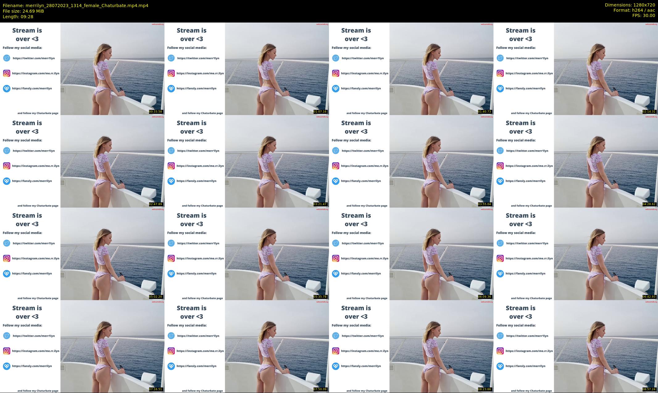 merrilyn — 10 minute Chaturbate female cam show recording, 720p, Jul 28, 2023