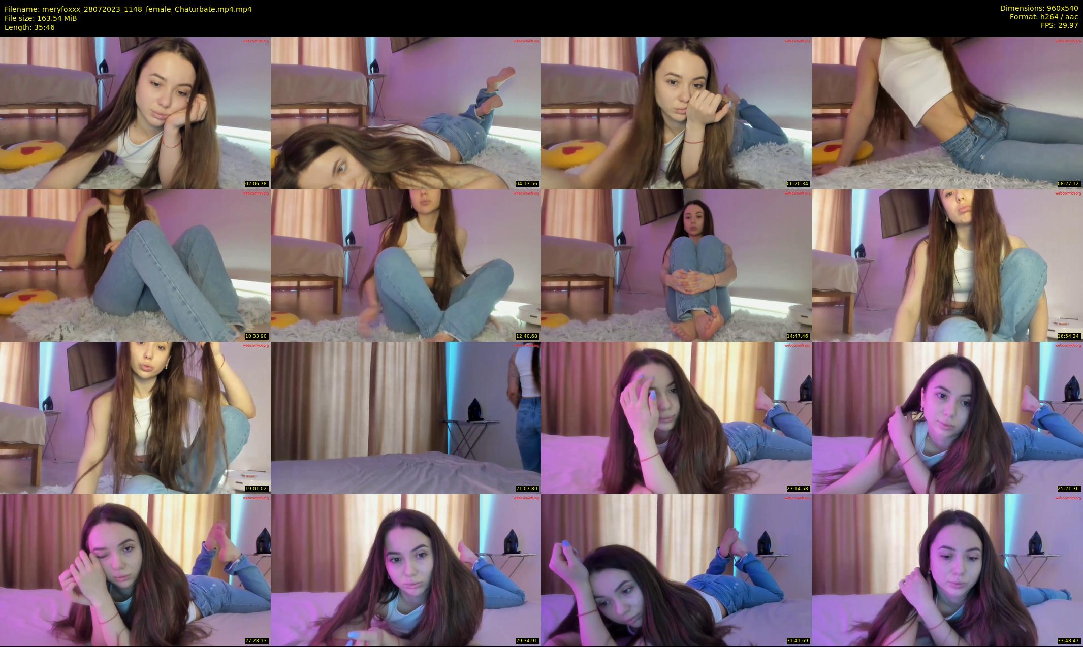 meryfoxxx — 36 minute Chaturbate female cam show recording, 480p, Jul 28, 2023