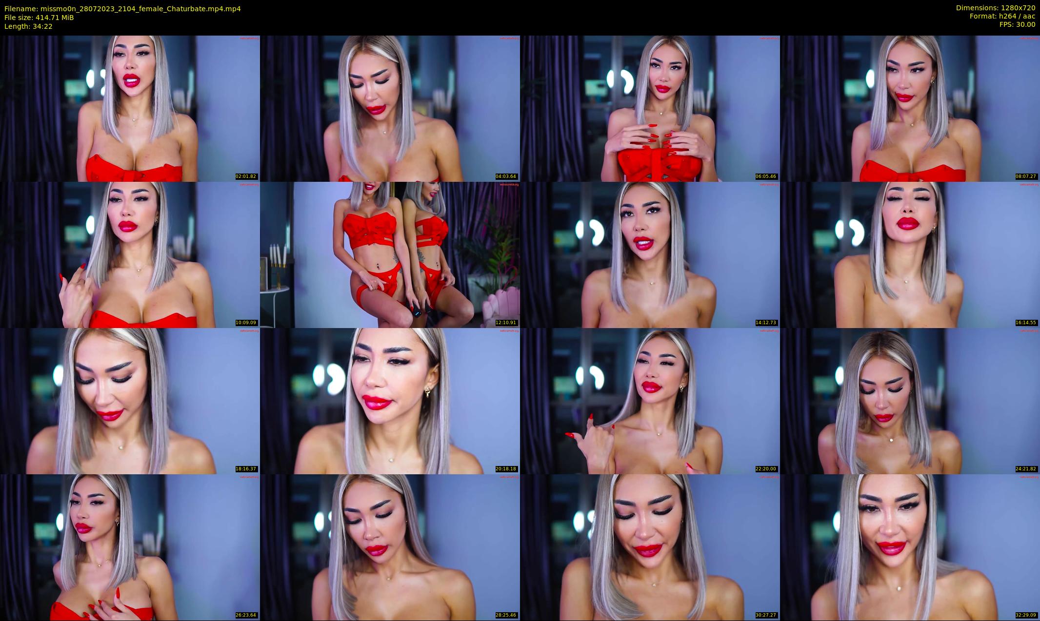 missmo0n — 35 minute Chaturbate female cam show recording, 720p, Jul 28, 2023