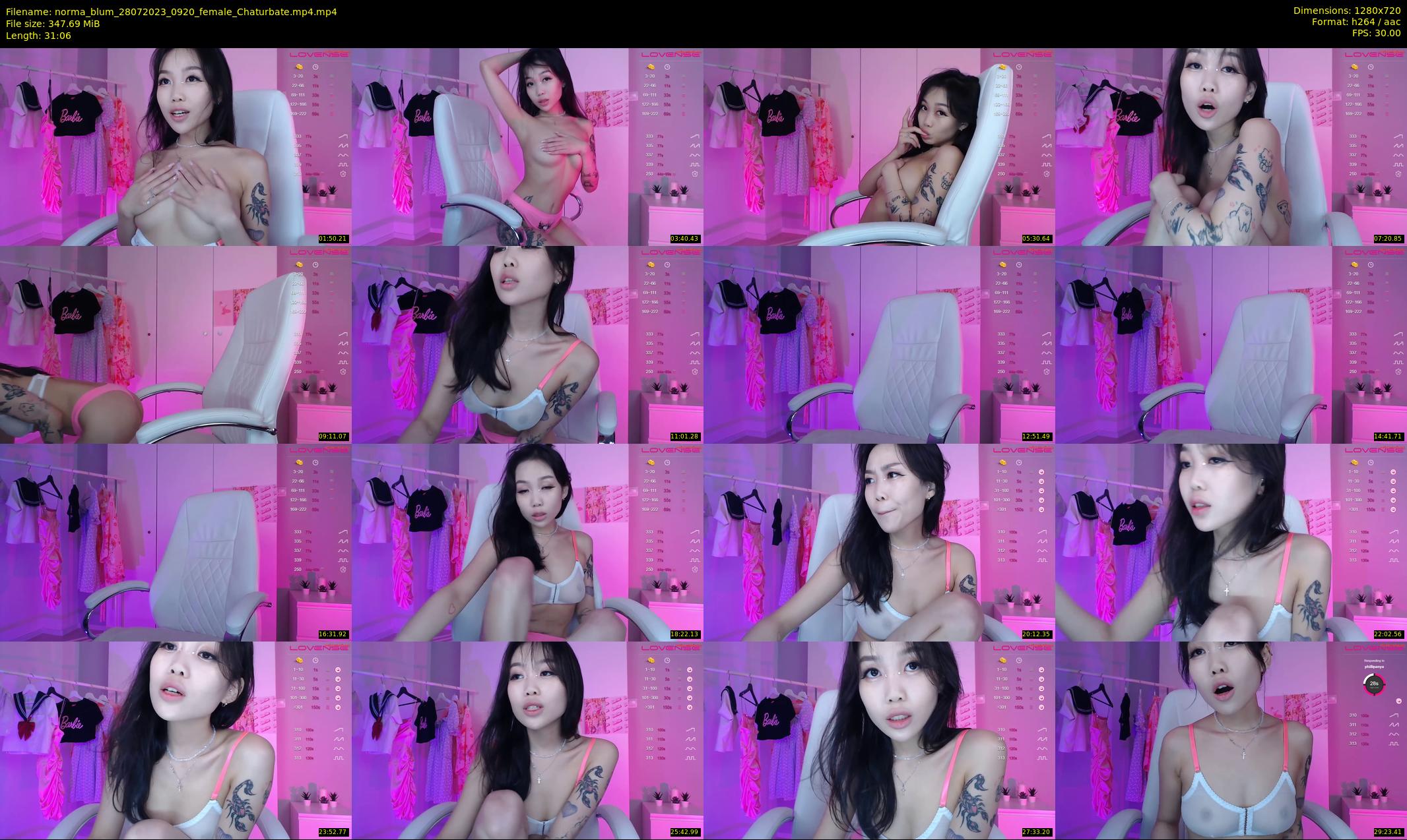 norma_blum — 32 minute Chaturbate female cam show recording, 720p, Jul 28, 2023