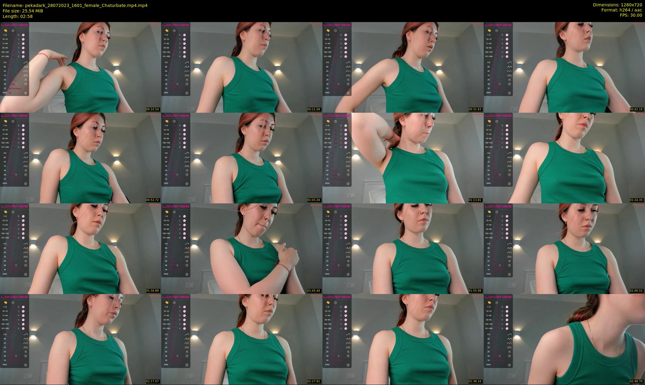 pekadark — 3 minute Chaturbate female cam show recording, 720p, Jul 28, 2023