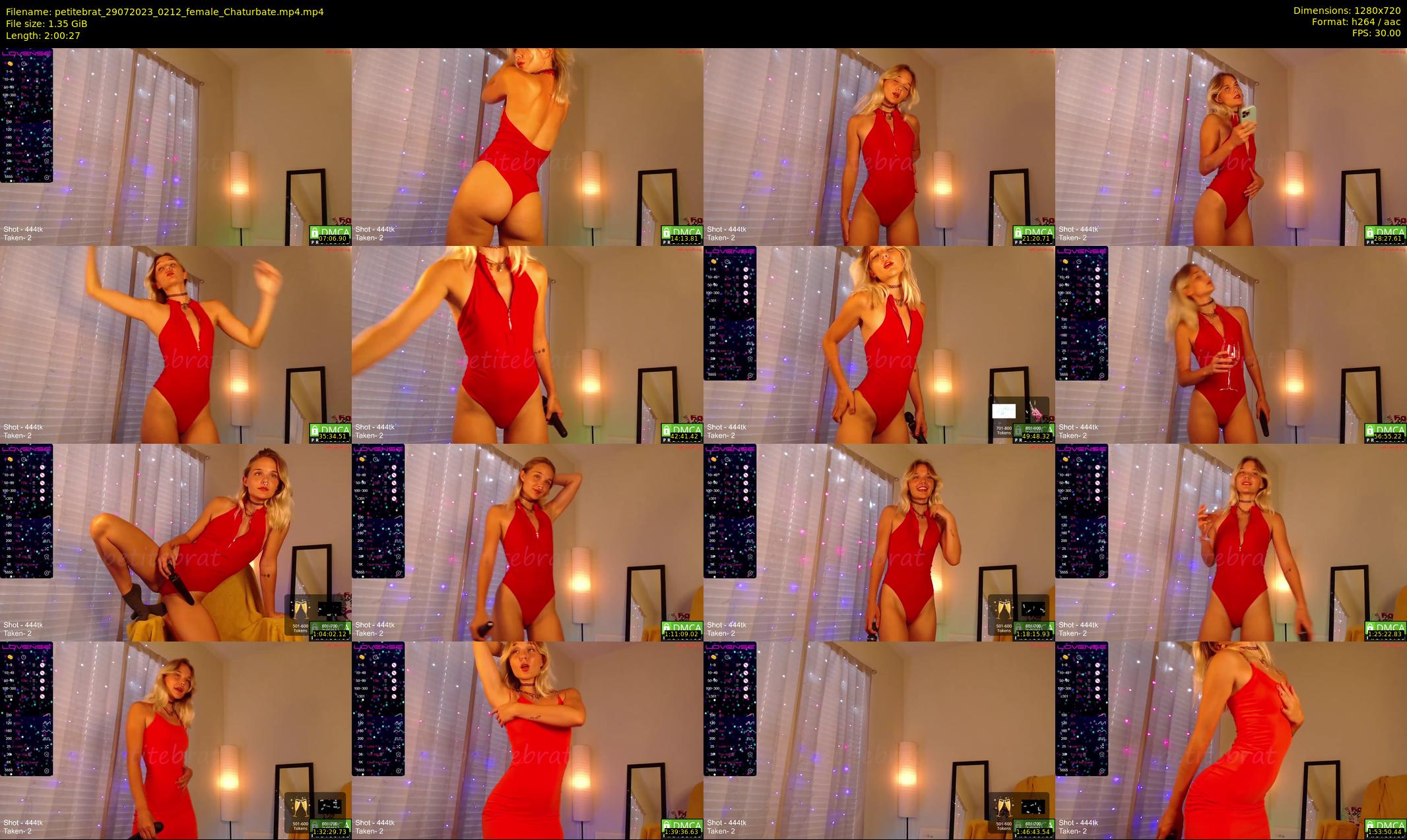 petitebrat — 121 minute Chaturbate female cam show recording, 720p, Jul 29, 2023