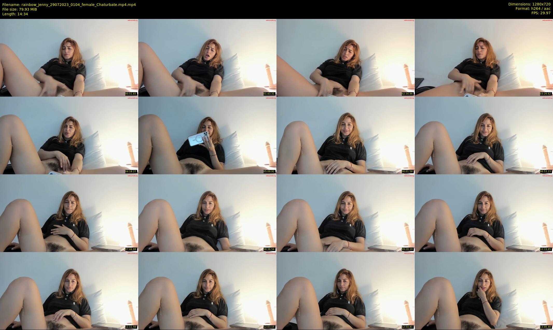 rainbow_jenny — 15 minute Chaturbate female cam show recording, 720p, Jul 29, 2023