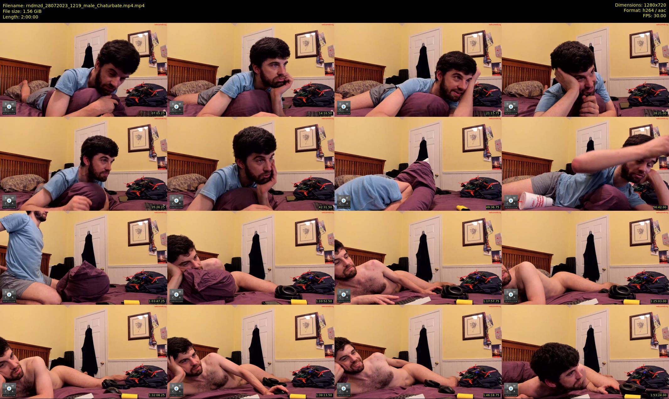 rndmzd — 120 minute Chaturbate male cam show recording, 720p, Jul 28, 2023