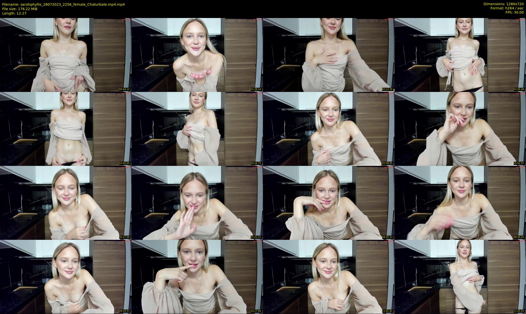 sarahphyllis — 13 minute Chaturbate female cam show recording, 720p, Jul 28, 2023