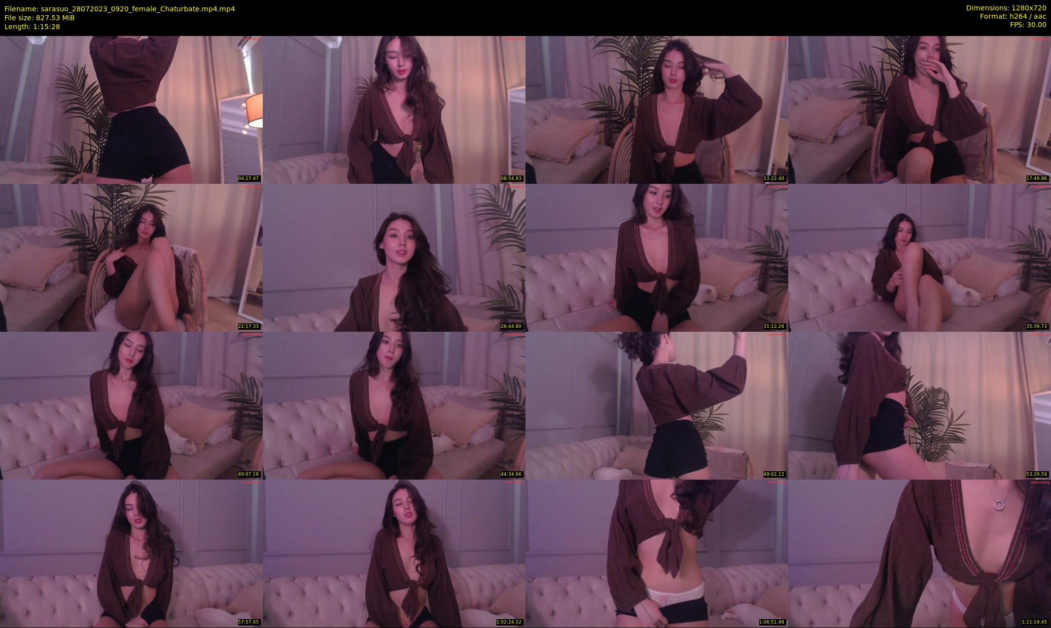 sarasuo — 76 minute Chaturbate female cam show recording, 720p, Jul 28, 2023