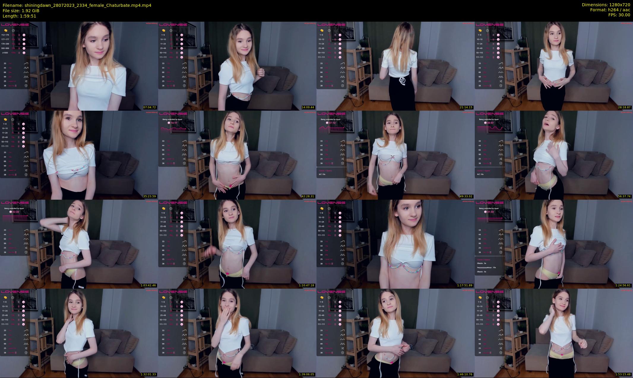 shiningdawn — 120 minute Chaturbate female cam show recording, 720p, Jul 28, 2023