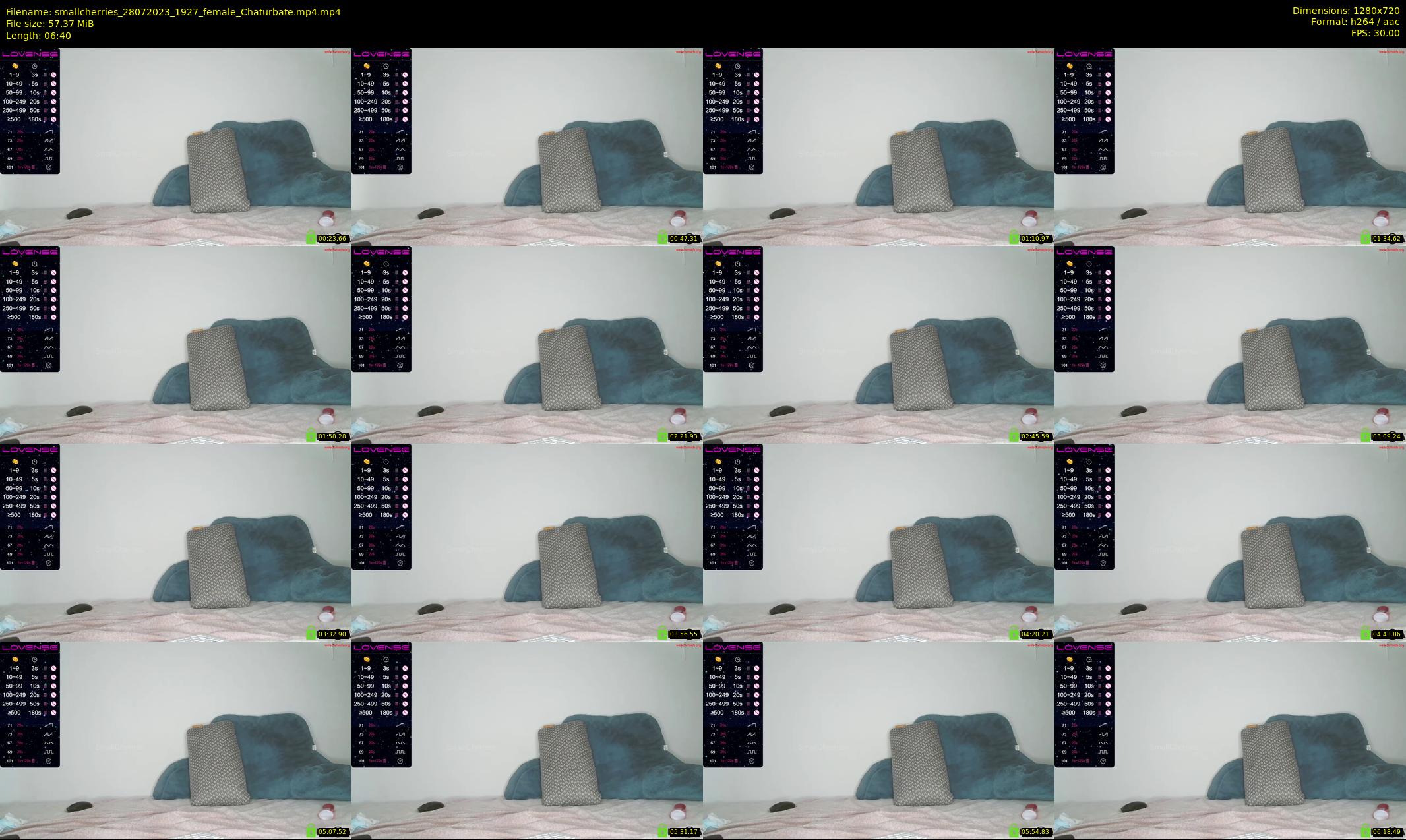 smallcherries — 7 minute Chaturbate female cam show recording, 720p, Jul 28, 2023