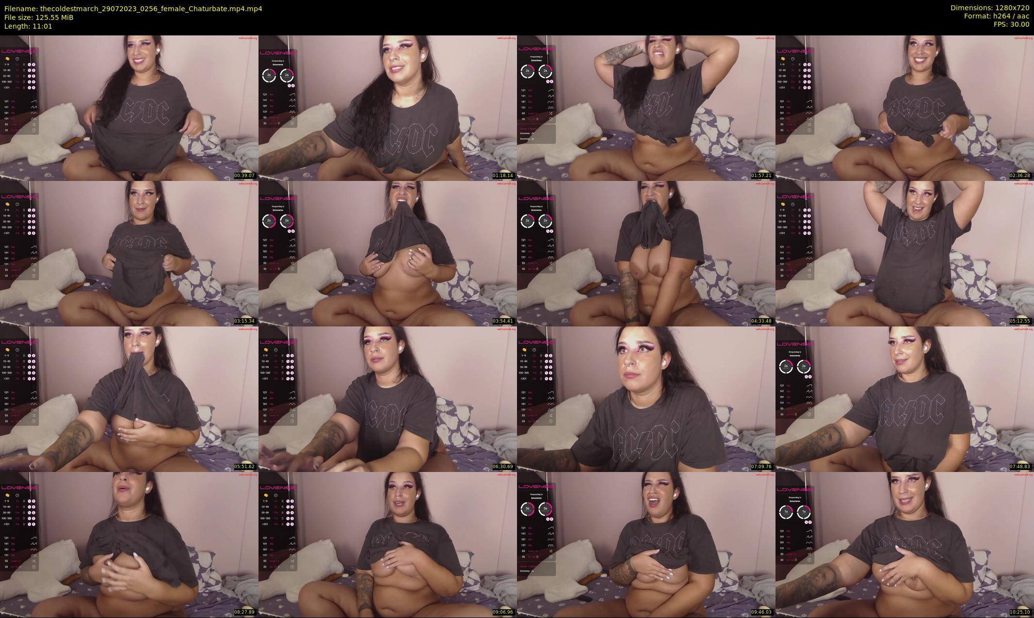 thecoldestmarch — 12 minute Chaturbate female cam show recording, 720p, Jul 29, 2023