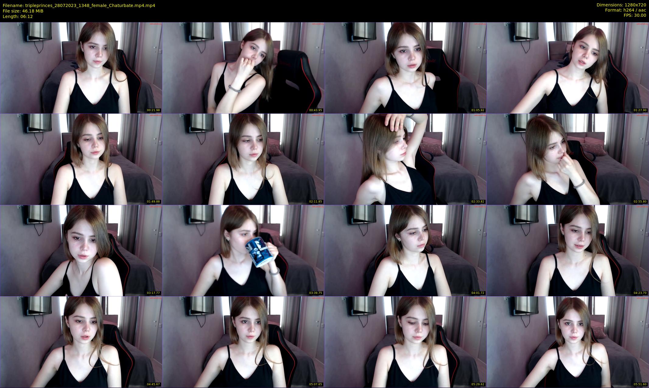 tripleprinces — 7 minute Chaturbate female cam show recording, 720p, Jul 28, 2023