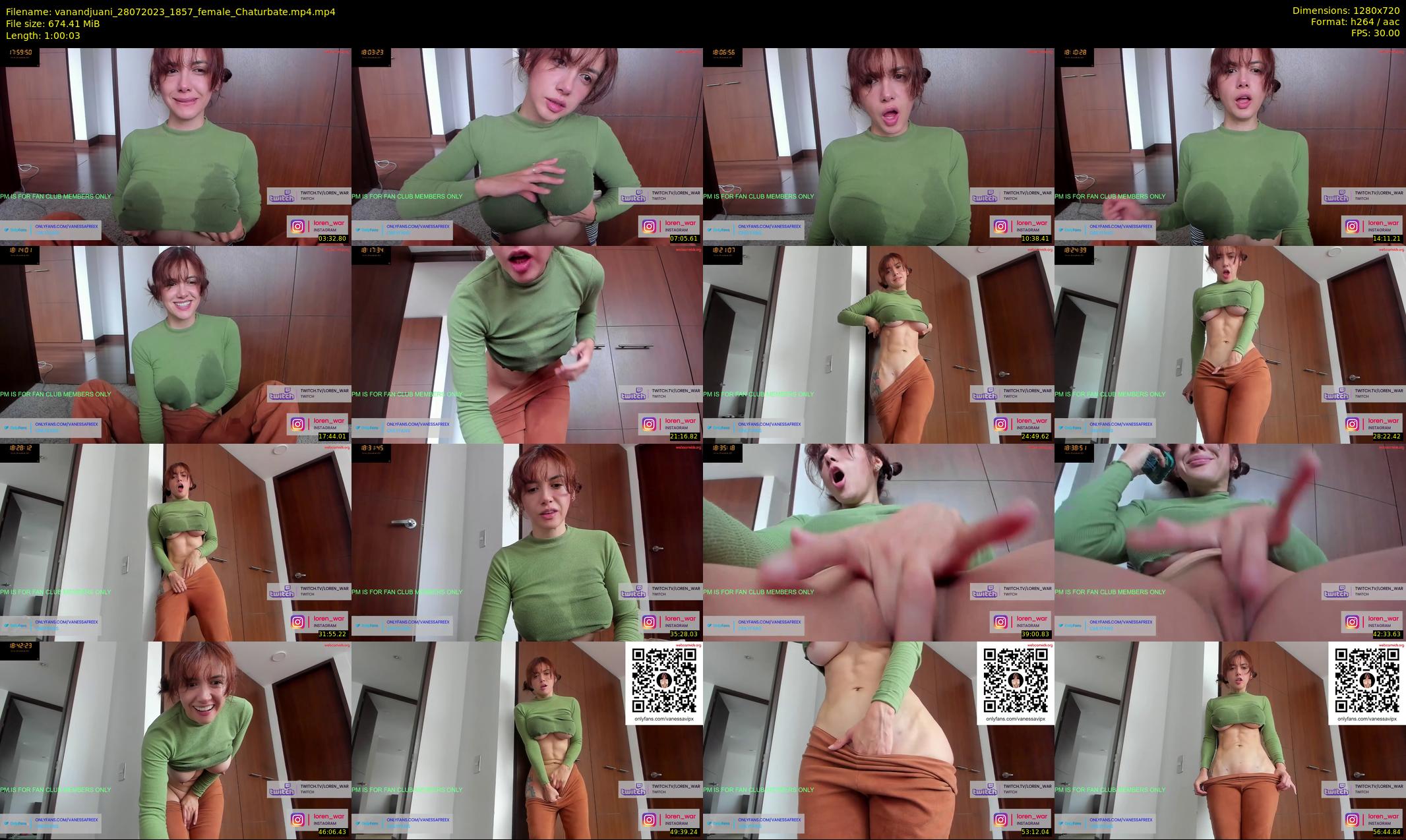 vanandjuani — 61 minute Chaturbate female cam show recording, 720p, Jul 28, 2023
