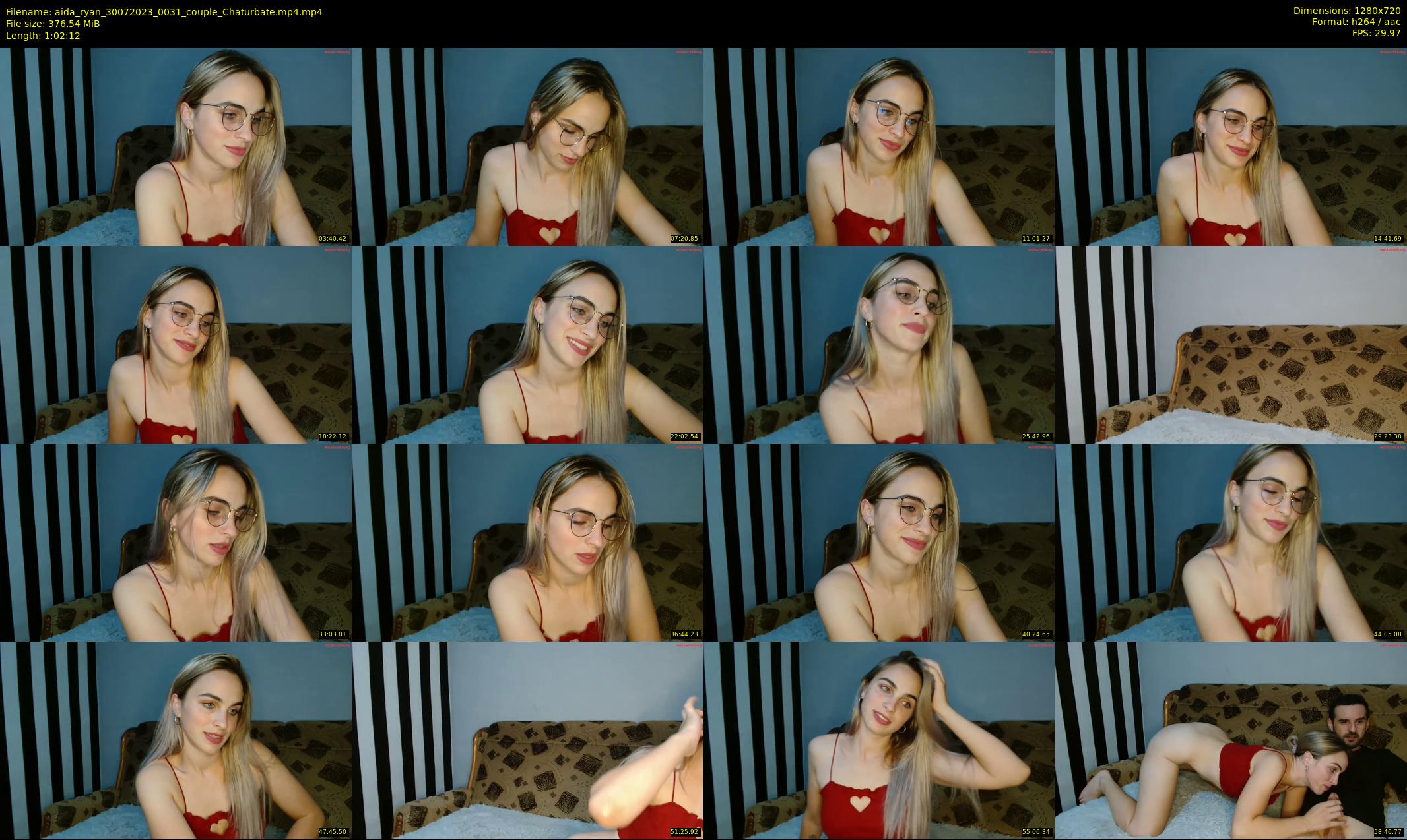 aida_ryan — 63 minute Chaturbate couple cam show recording, 720p, Jul 30, 2023