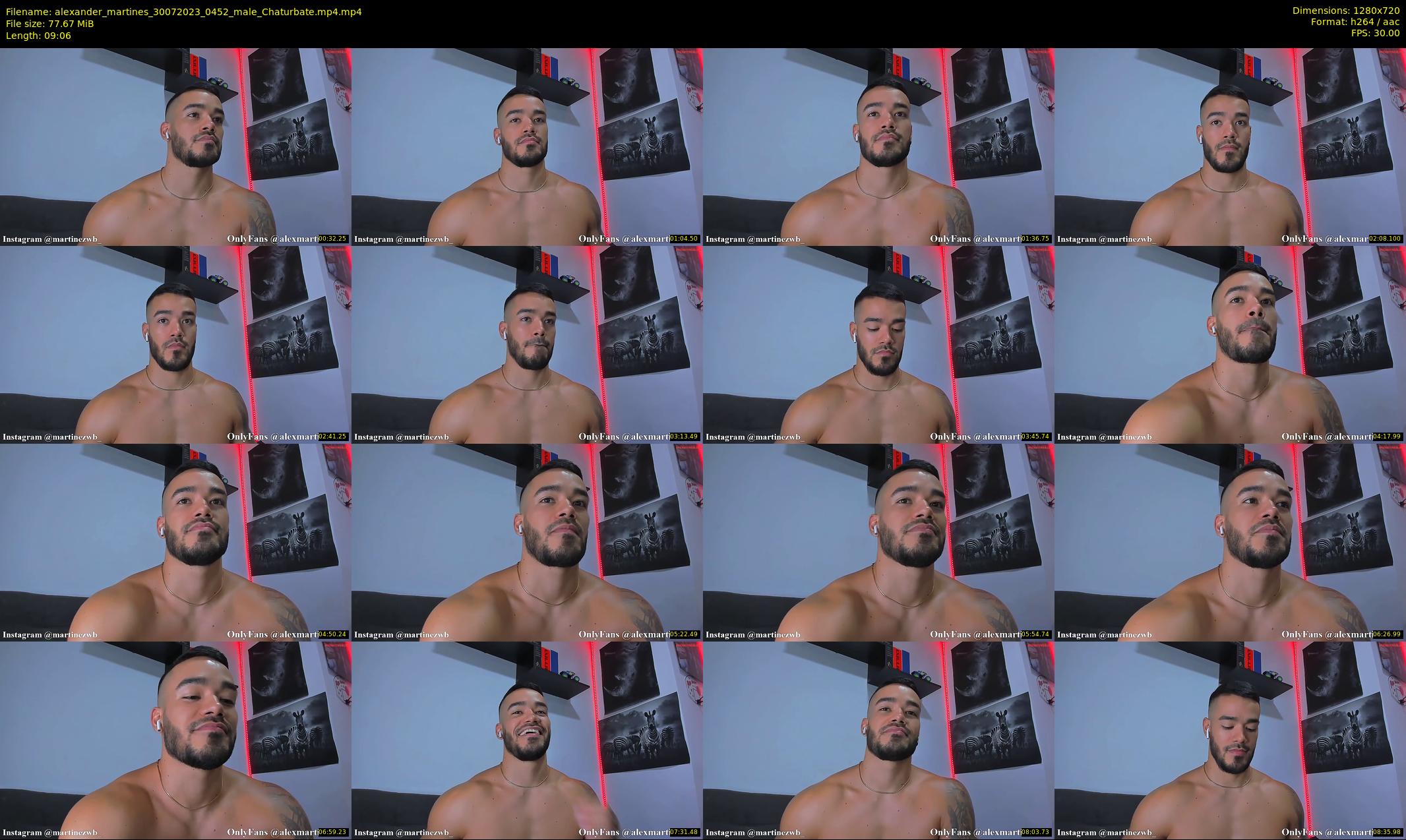 alexander_martines — 10 minute Chaturbate male cam show recording, 720p, Jul 30, 2023