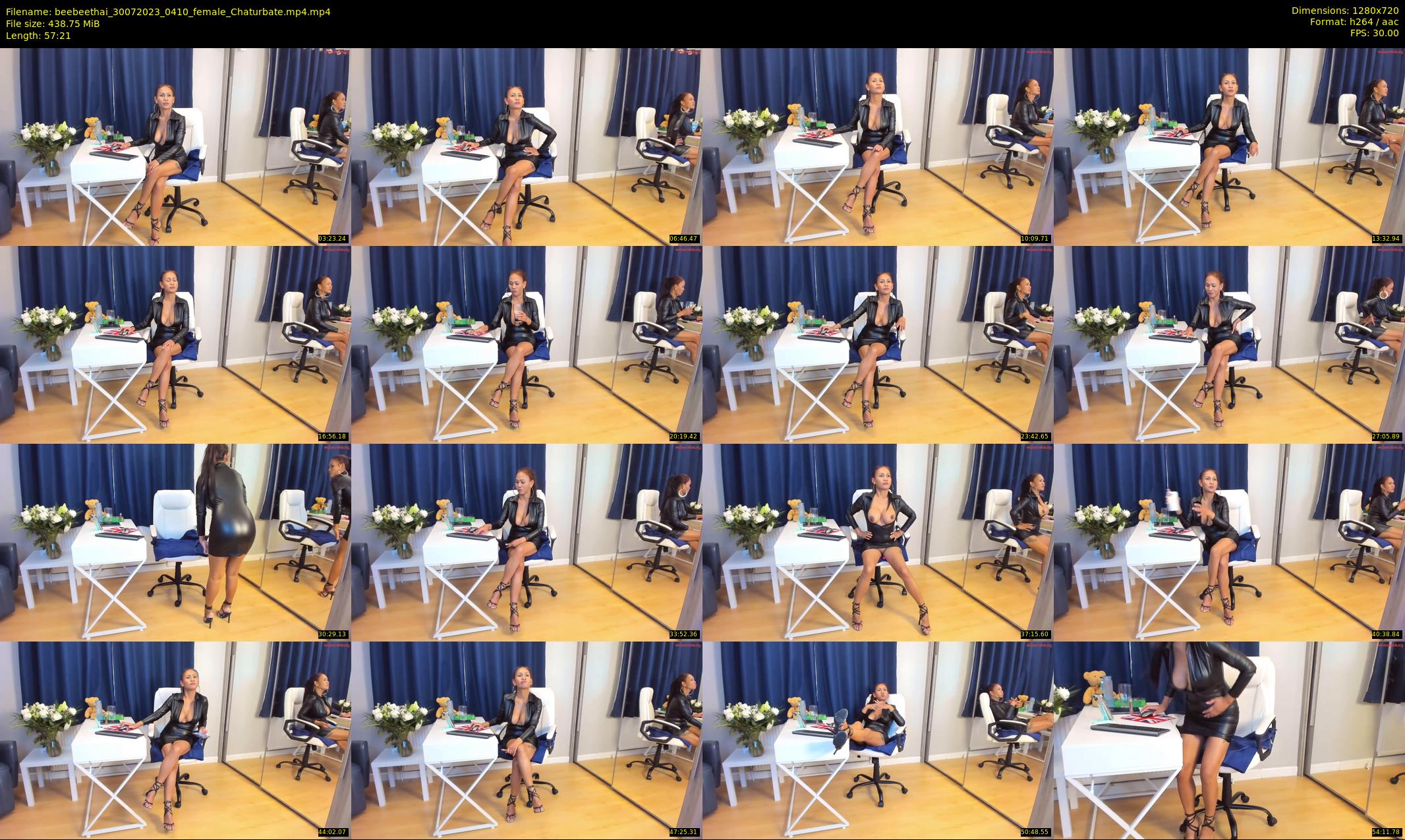 beebeethai — 58 minute Chaturbate female cam show recording, 720p, Jul 30, 2023