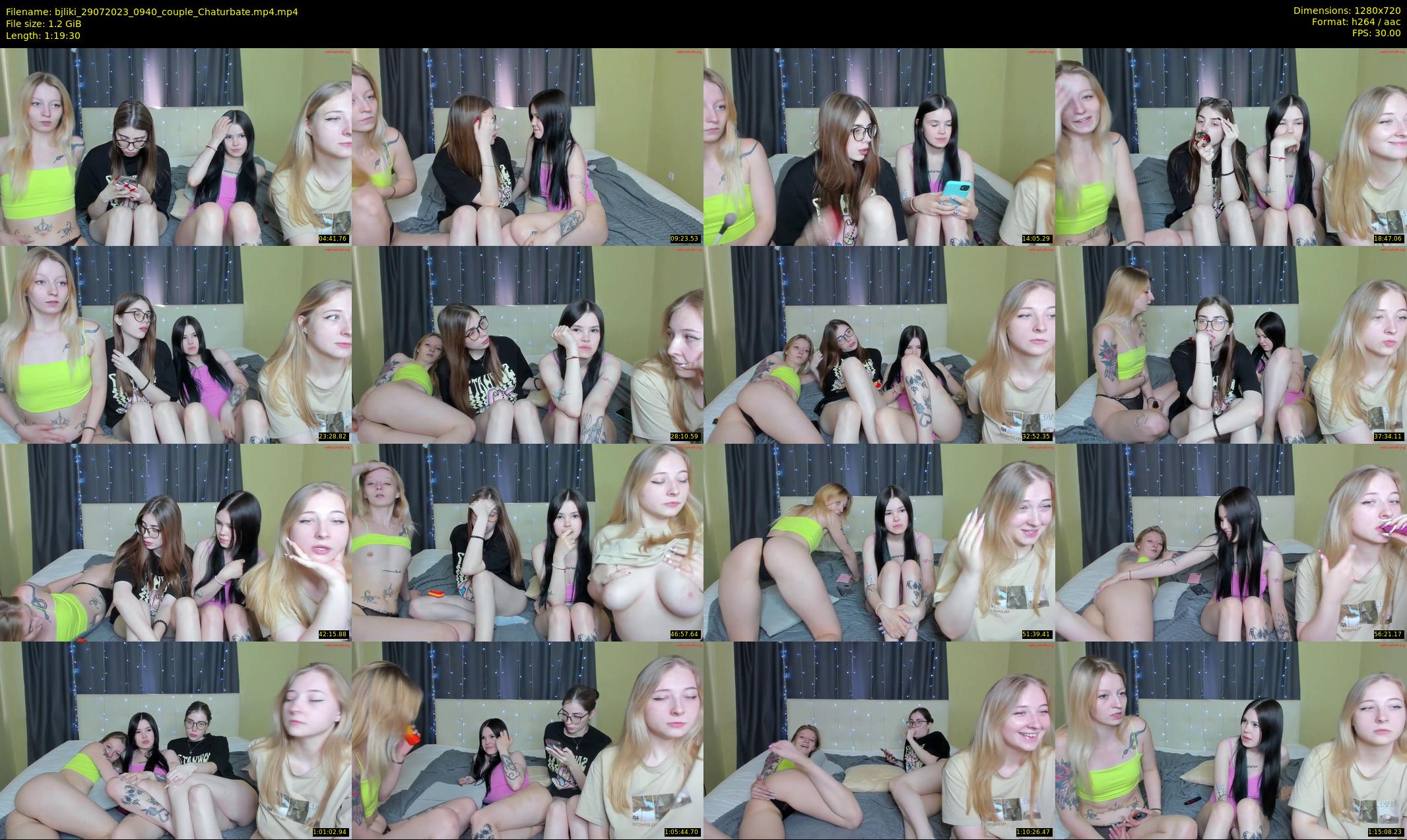 bjliki — 80 minute Chaturbate couple cam show recording, 720p, Jul 29, 2023