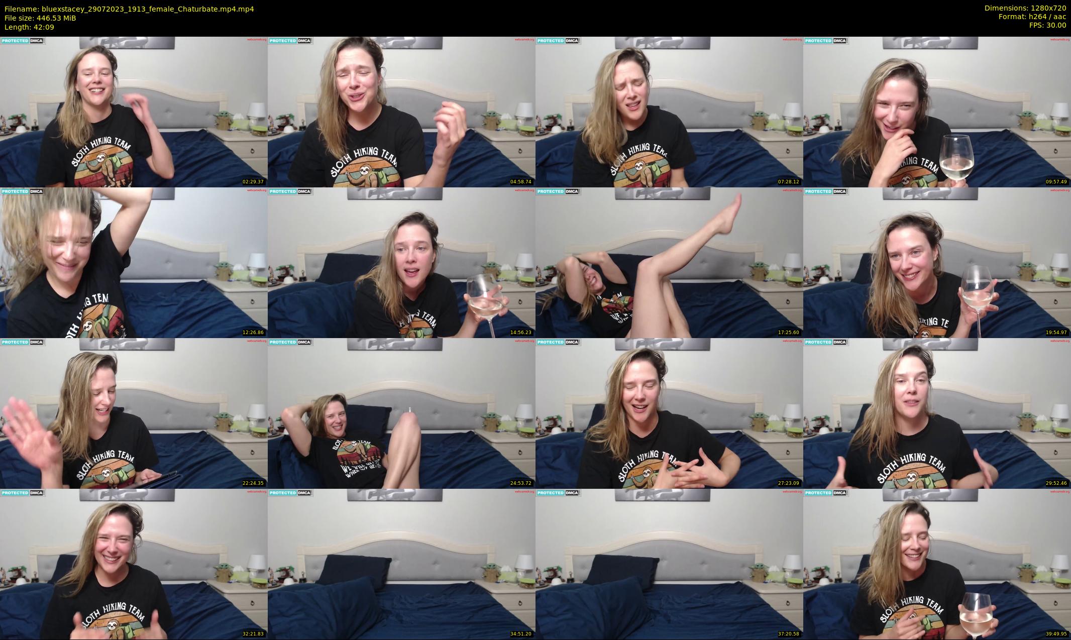 bluexstacey — 43 minute Chaturbate female cam show recording, 720p, Jul 29, 2023