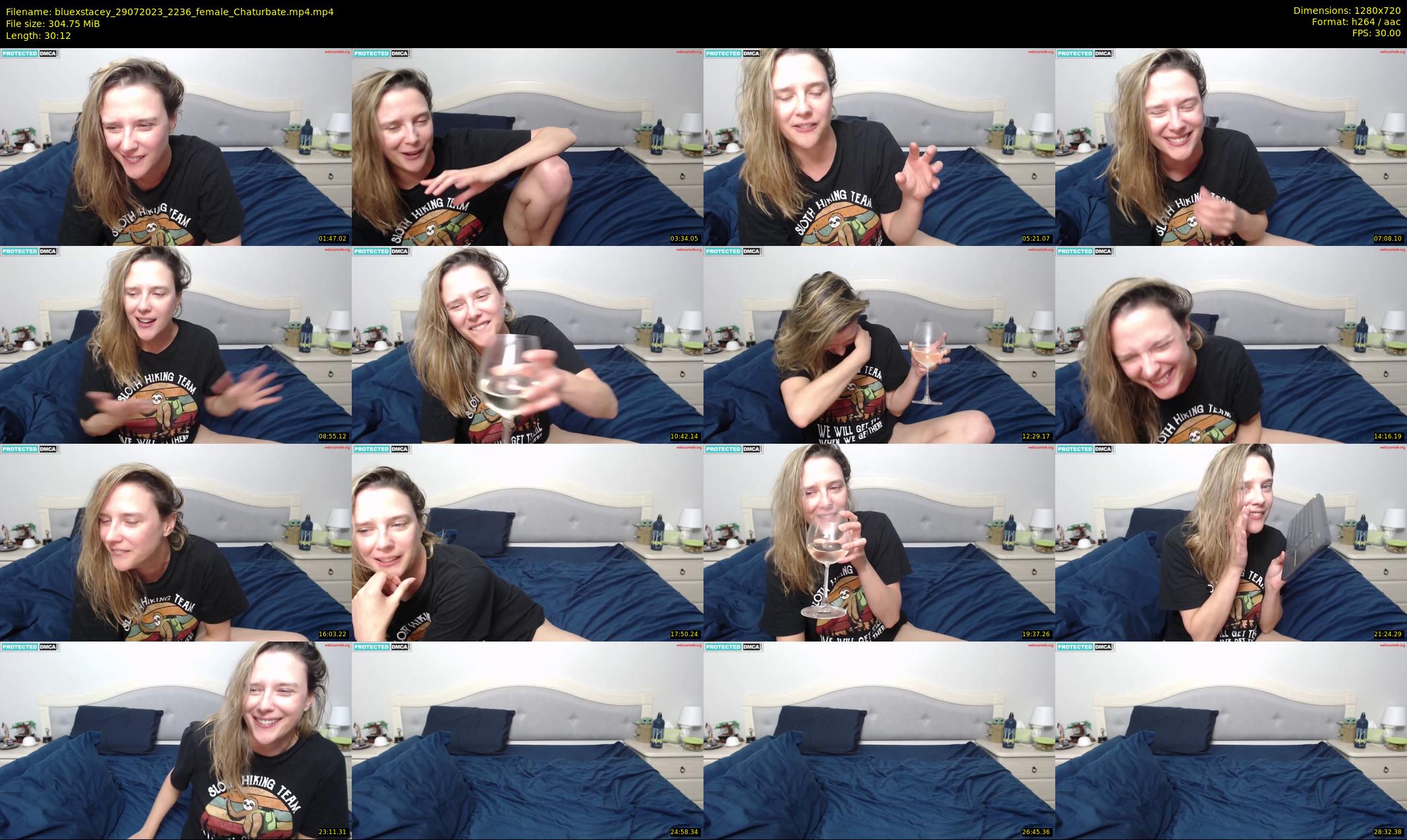 bluexstacey — 31 minute Chaturbate female cam show recording, 720p, Jul 29, 2023