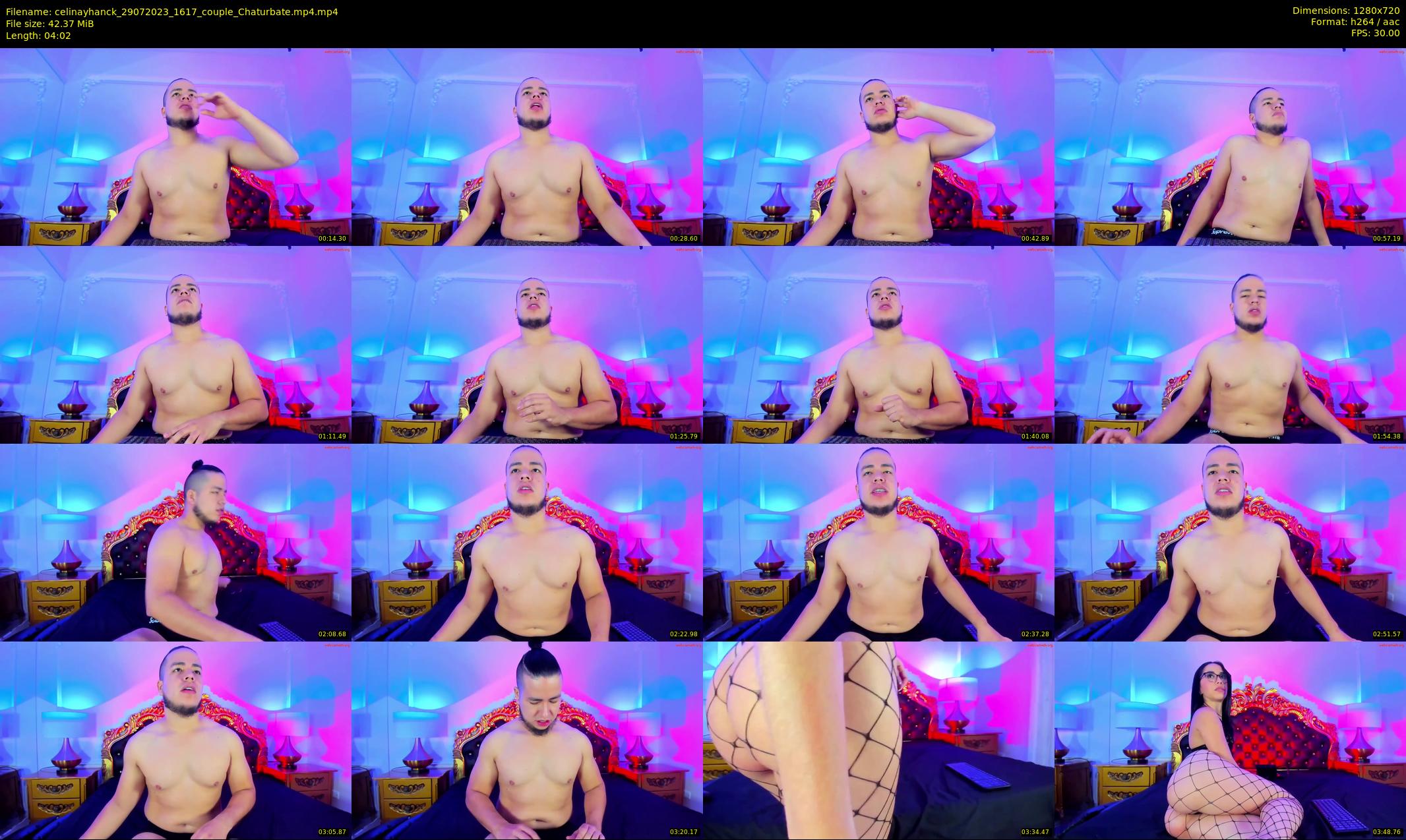 celinayhanck — 5 minute Chaturbate couple cam show recording, 720p, Jul 29, 2023