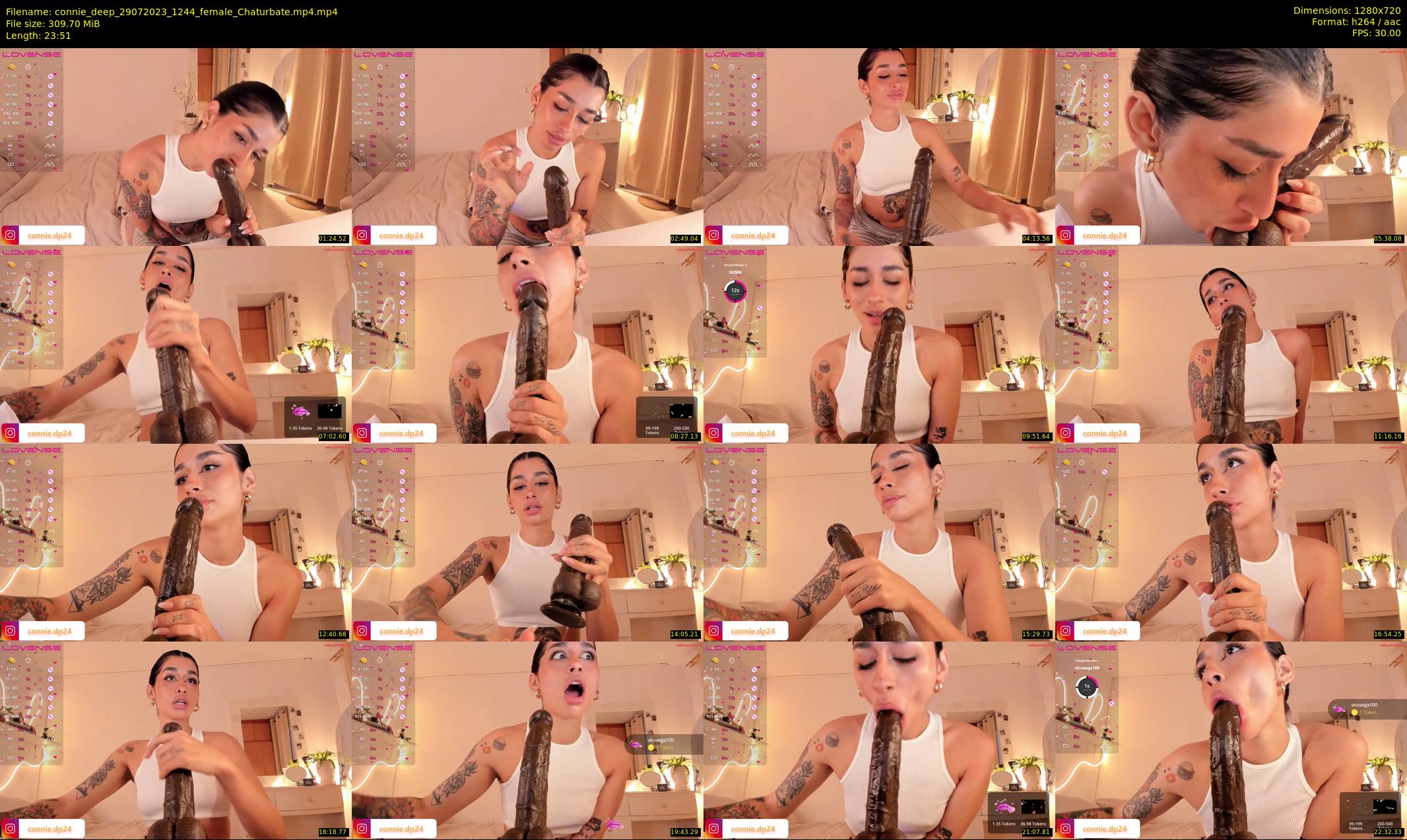 connie_deep — 24 minute Chaturbate female cam show recording, 720p, Jul 29, 2023