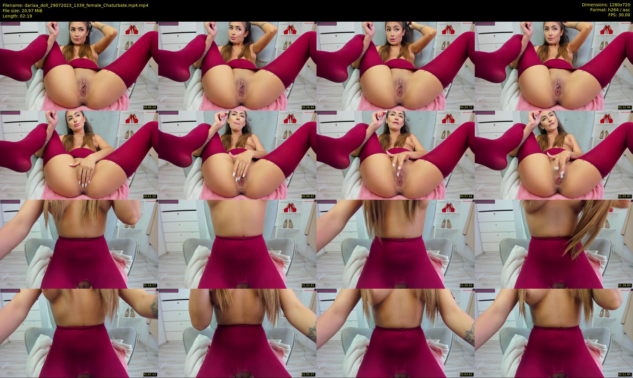 dariaa_doll — 3 minute Chaturbate female cam show recording, 720p, Jul 29, 2023