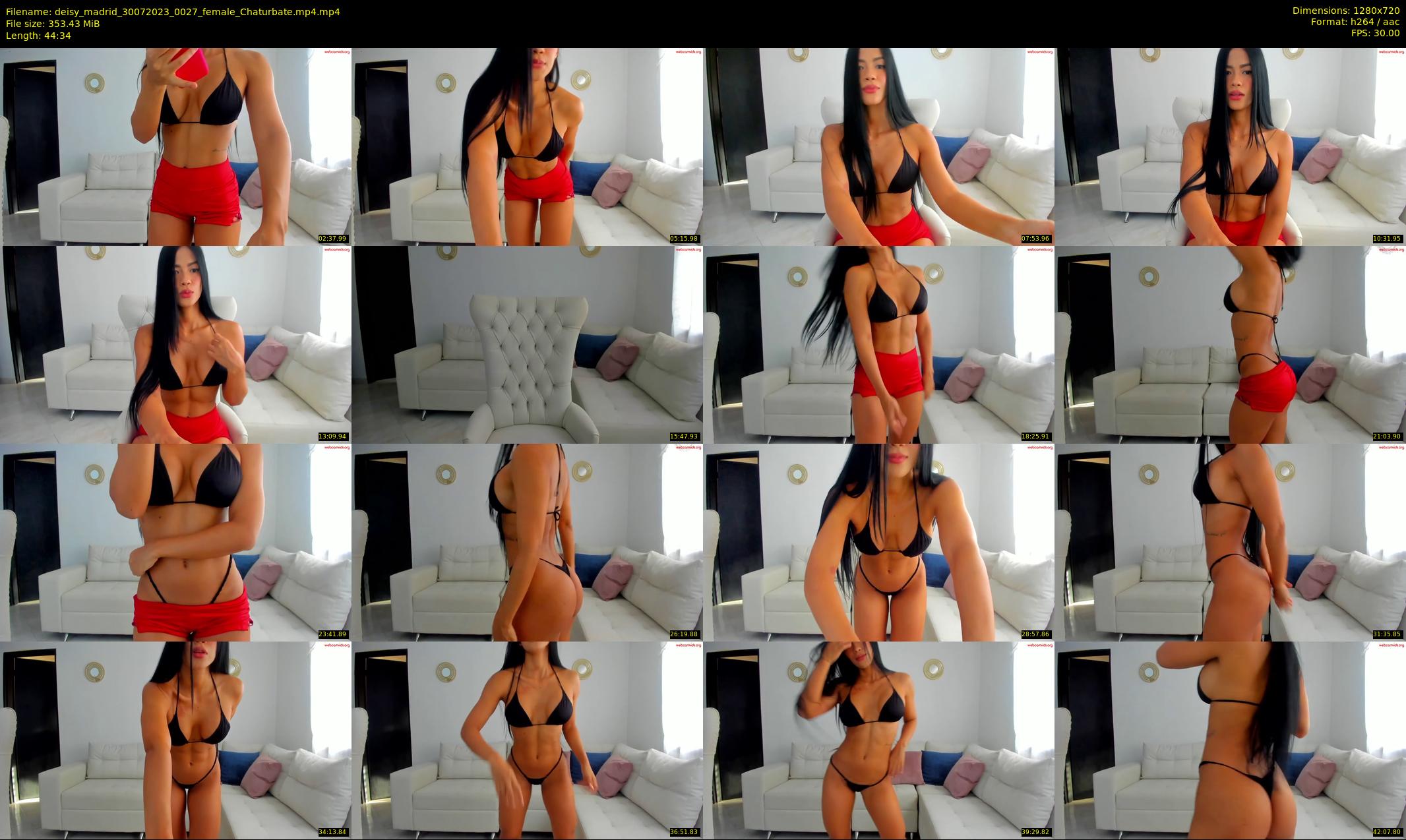 deisy_madrid — 45 minute Chaturbate female cam show recording, 720p, Jul 30, 2023