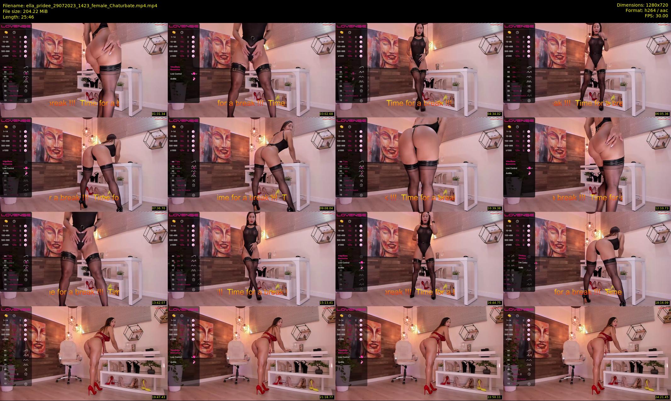 ella_pridee — 26 minute Chaturbate female cam show recording, 720p, Jul 29, 2023