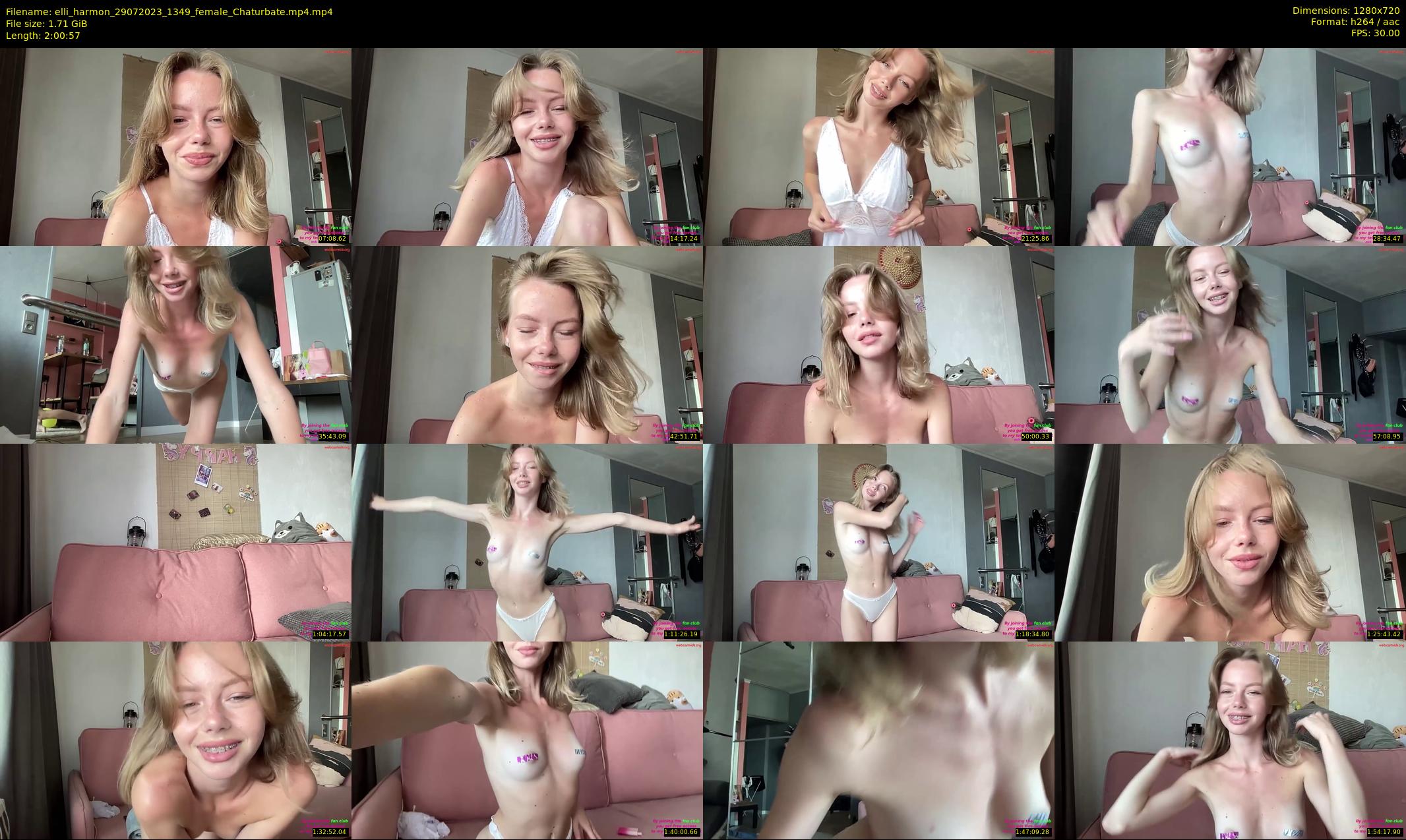elli_harmon — 121 minute Chaturbate female cam show recording, 720p, Jul 29, 2023