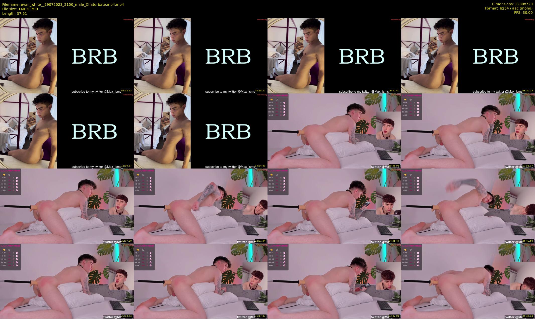 evan_white_ — 38 minute Chaturbate male cam show recording, 720p, Jul 29, 2023