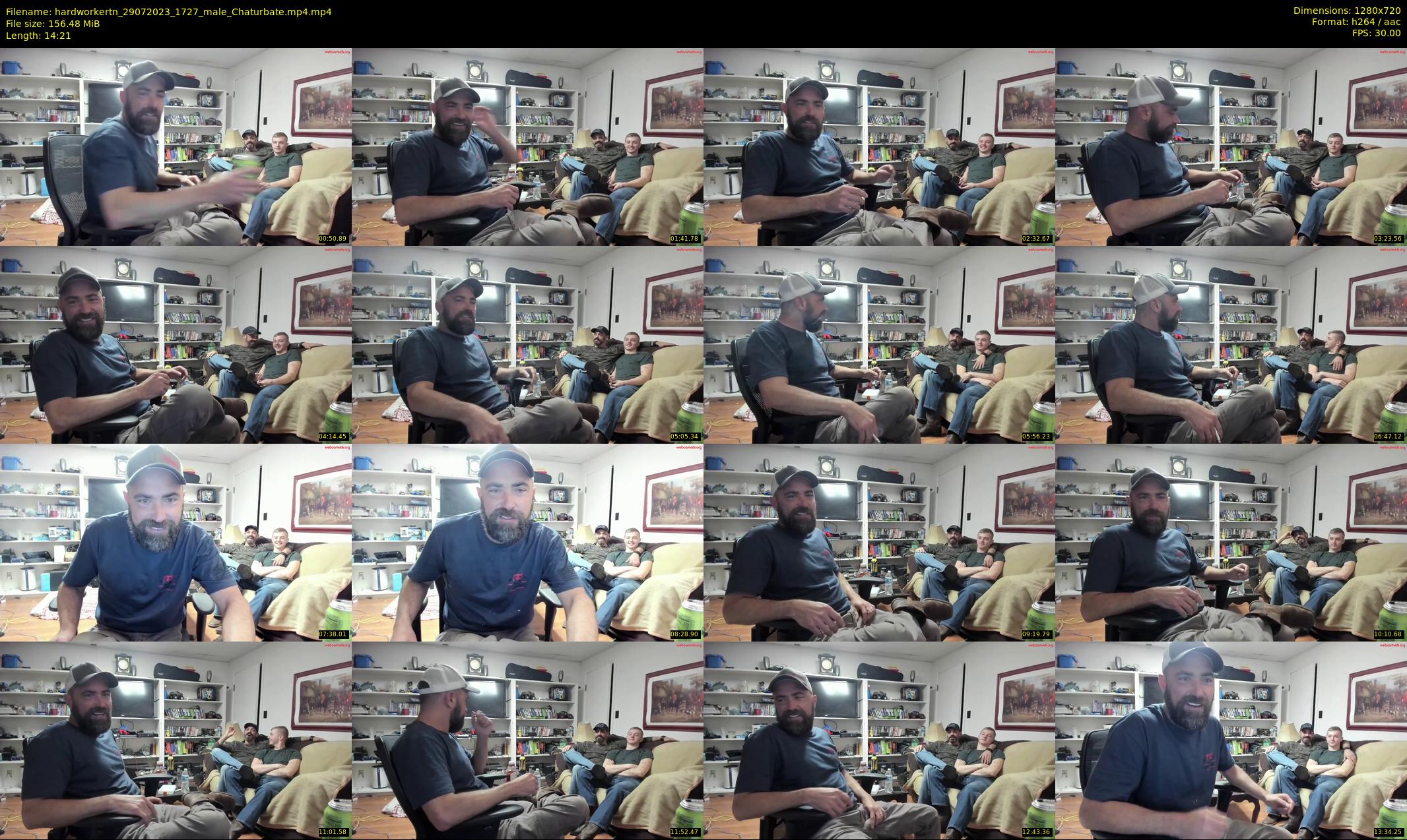 hardworkertn — 15 minute Chaturbate male cam show recording, 720p, Jul 29, 2023