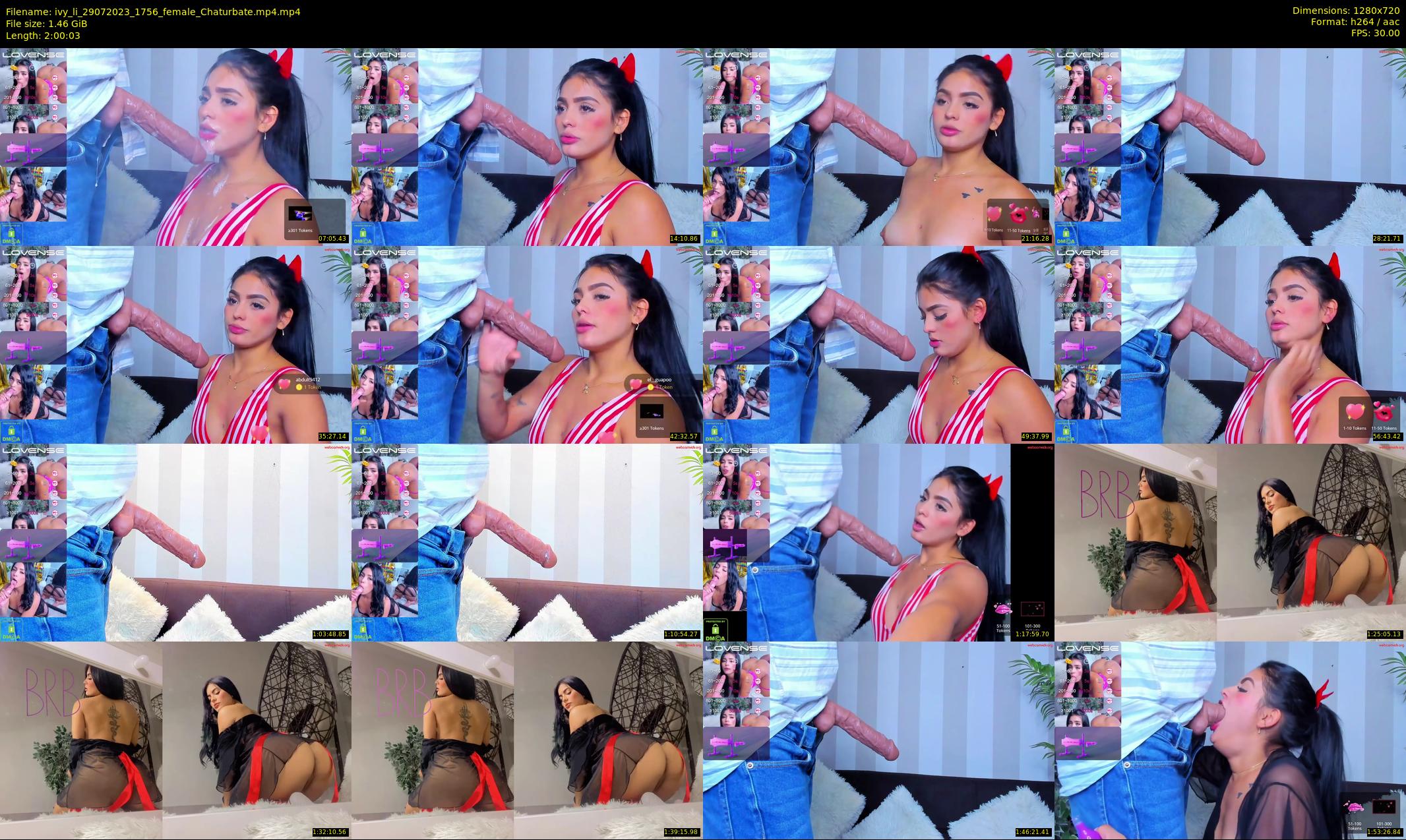 ivy_li — 121 minute Chaturbate female cam show recording, 720p, Jul 29, 2023
