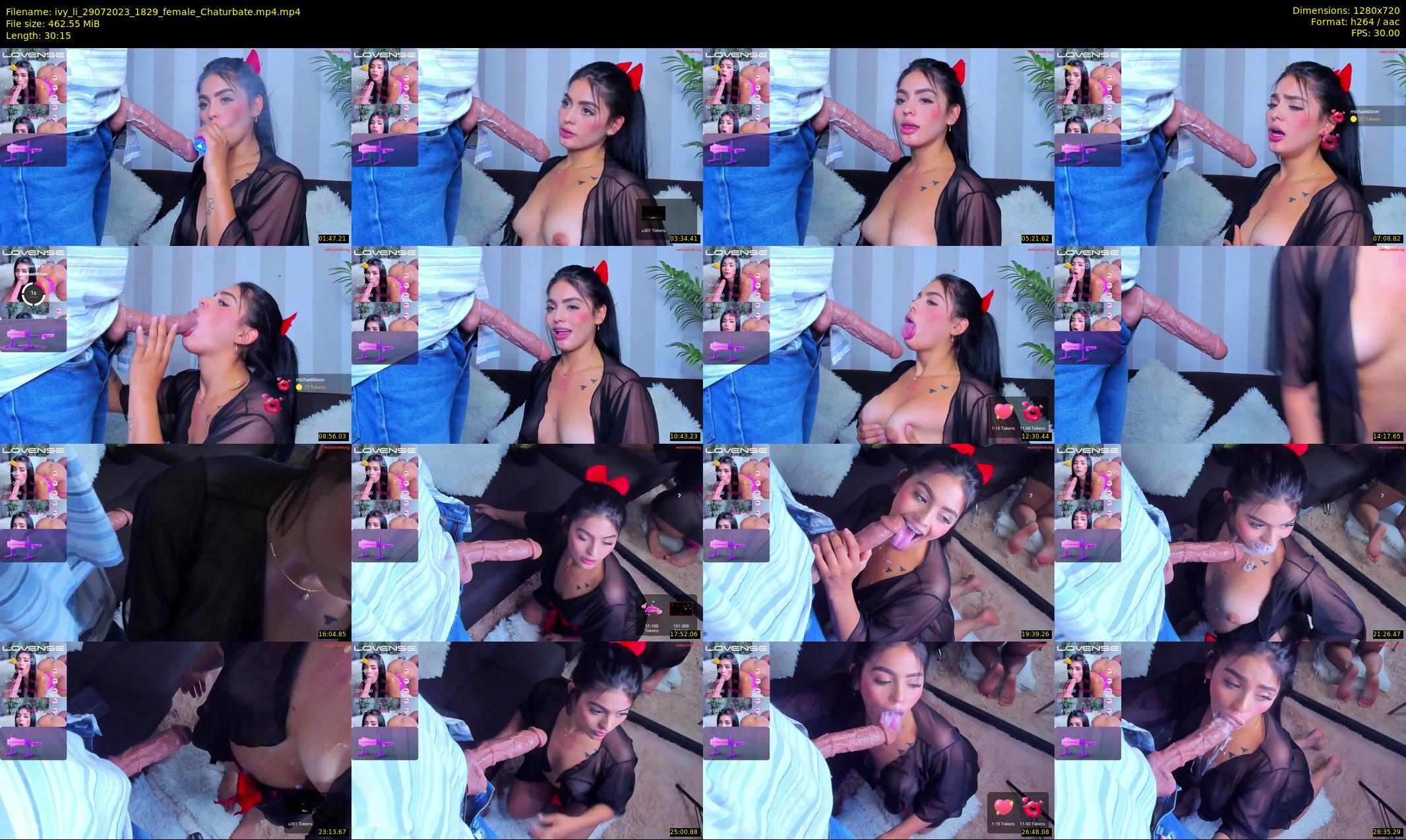 ivy_li — 31 minute Chaturbate female cam show recording, 720p, Jul 29, 2023