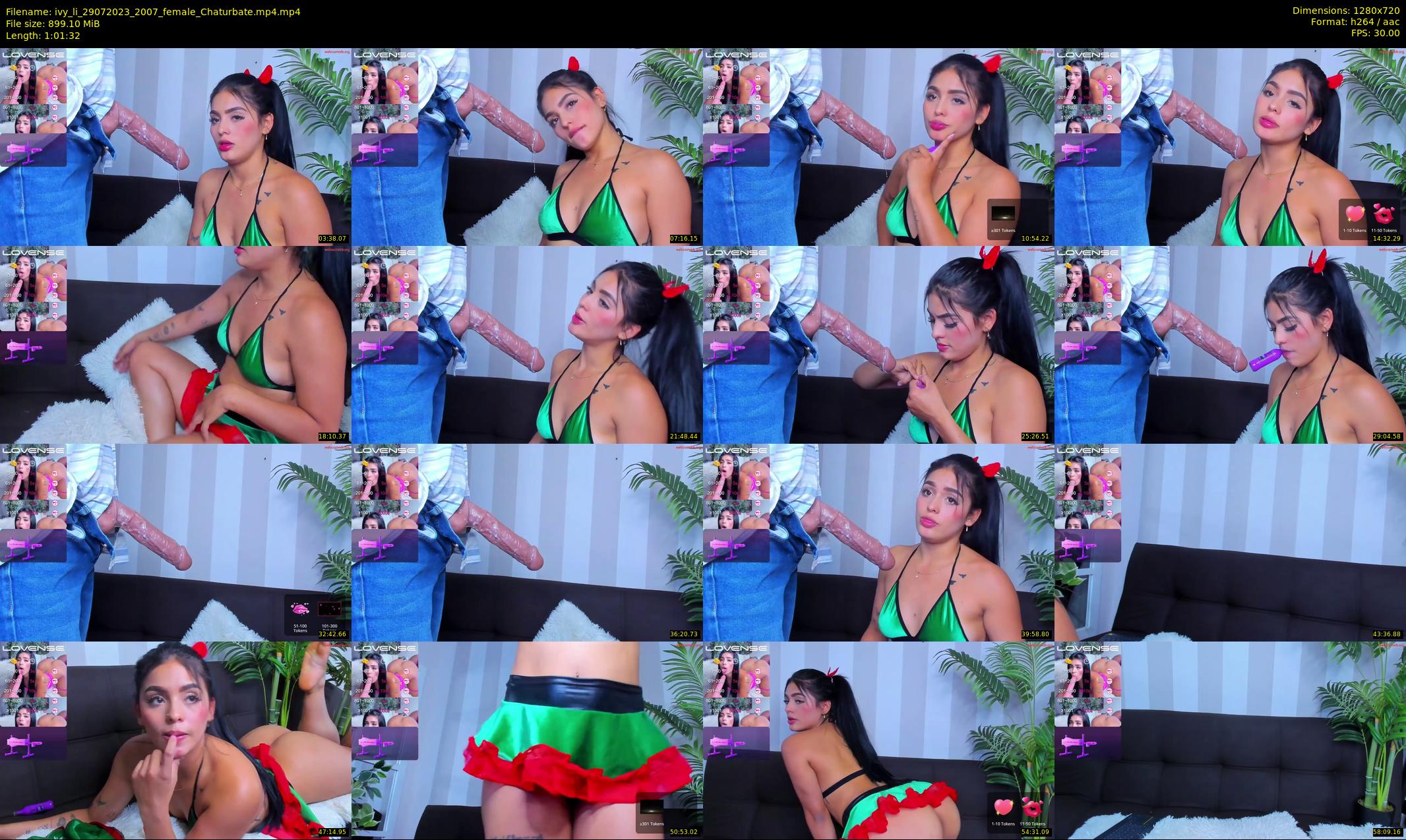 ivy_li — 62 minute Chaturbate female cam show recording, 720p, Jul 29, 2023