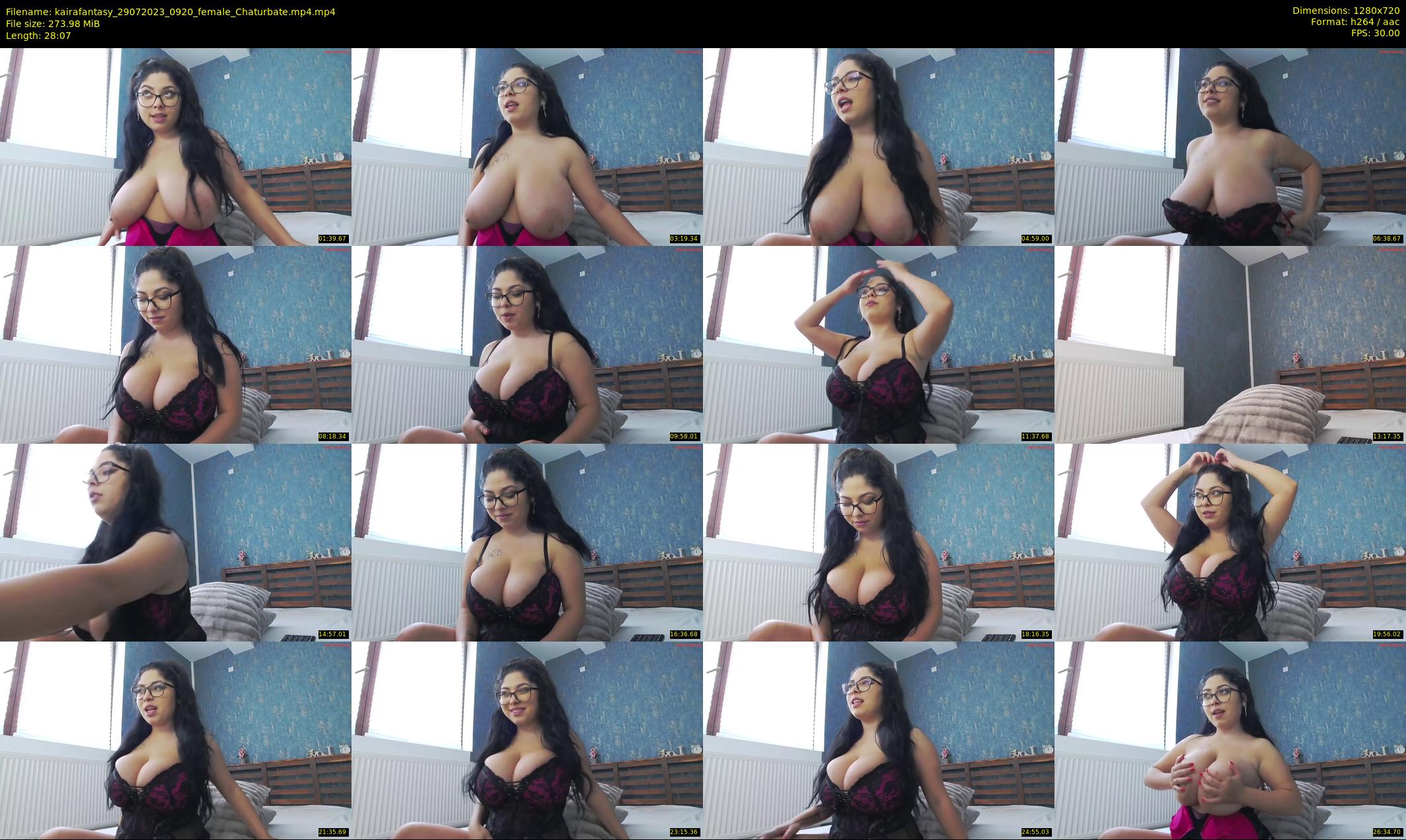 kairafantasy — 29 minute Chaturbate female cam show recording, 720p, Jul 29, 2023