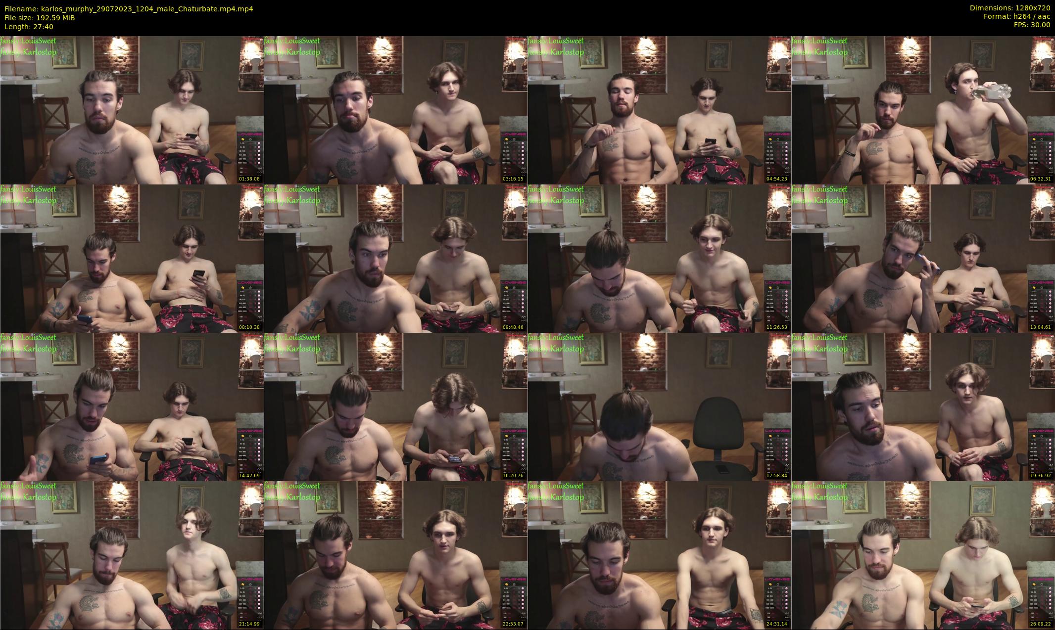 karlos_murphy — 28 minute Chaturbate male cam show recording, 720p, Jul 29, 2023