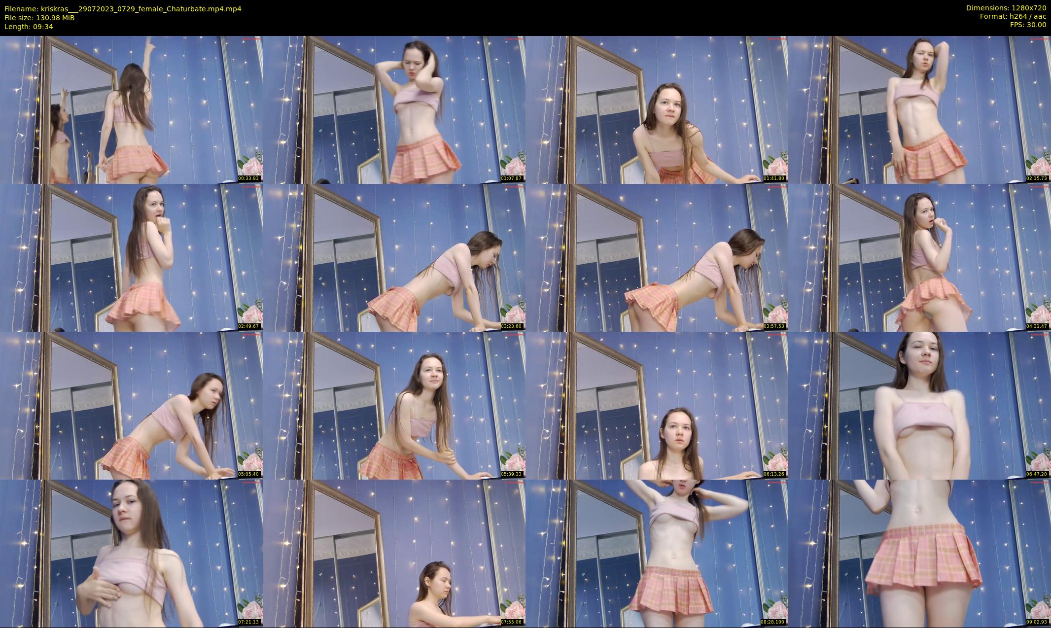 kriskras__ — 10 minute Chaturbate female cam show recording, 720p, Jul 29, 2023
