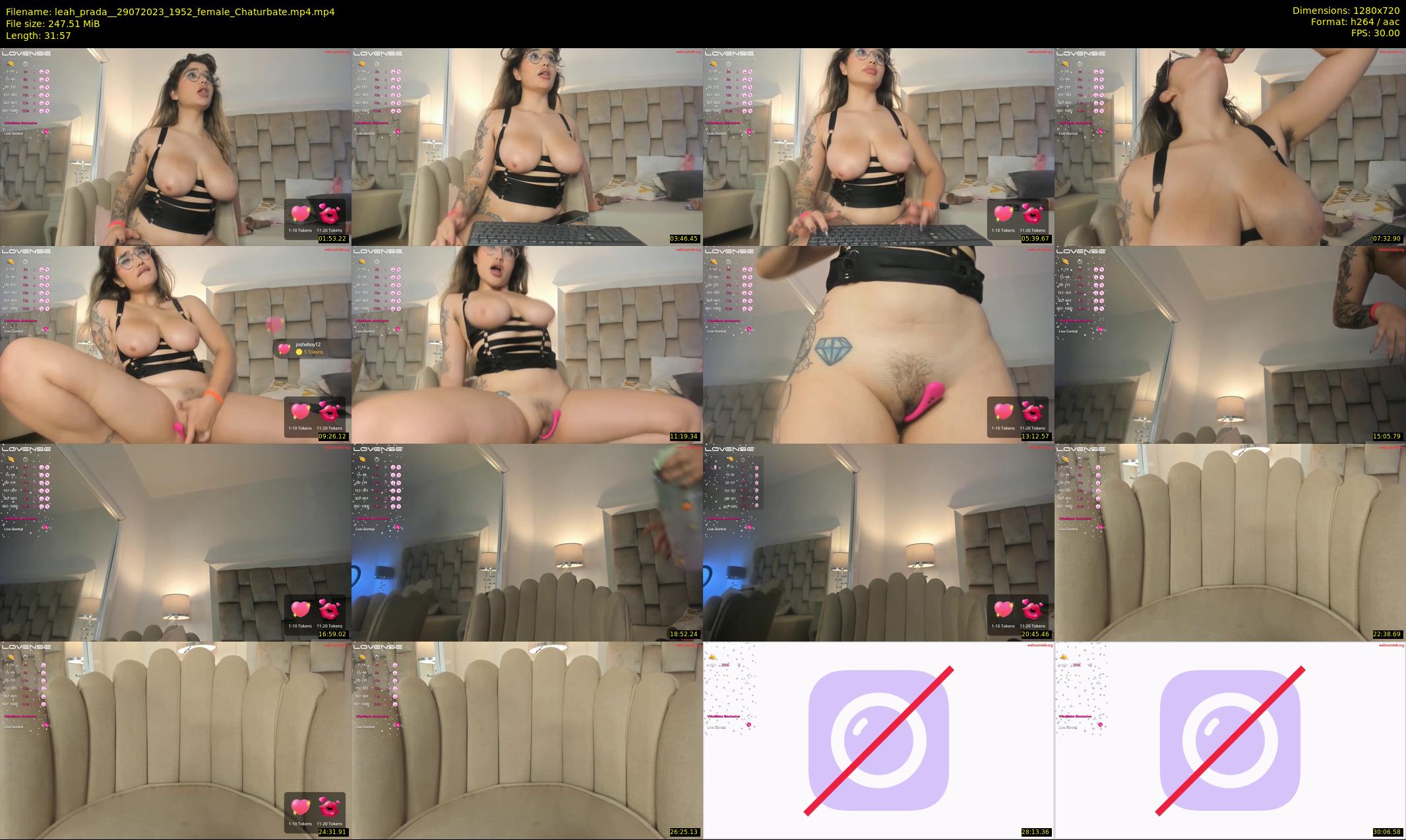 leah_prada_ — 32 minute Chaturbate female cam show recording, 720p, Jul 29, 2023