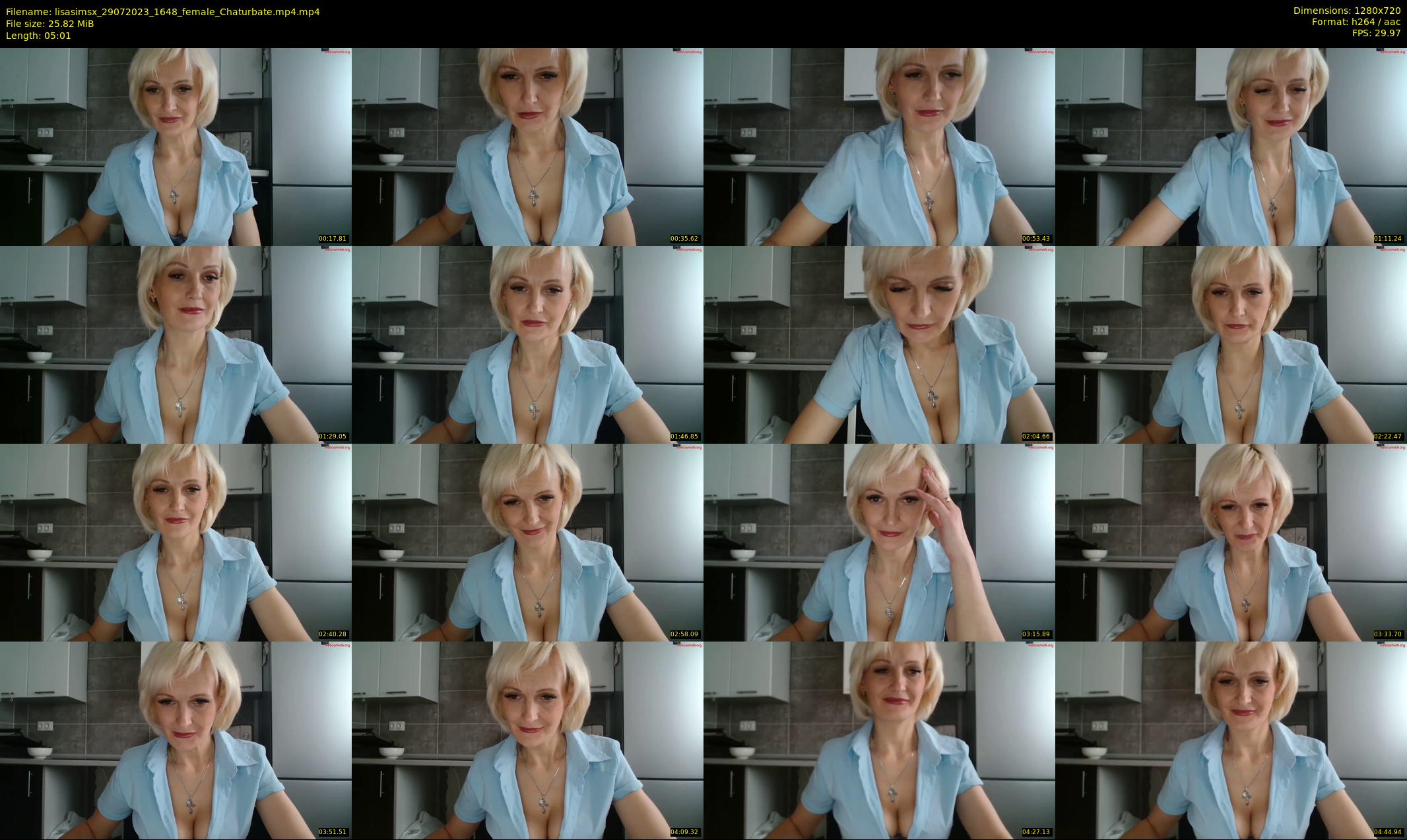 lisasimsx — 6 minute Chaturbate female cam show recording, 720p, Jul 29, 2023