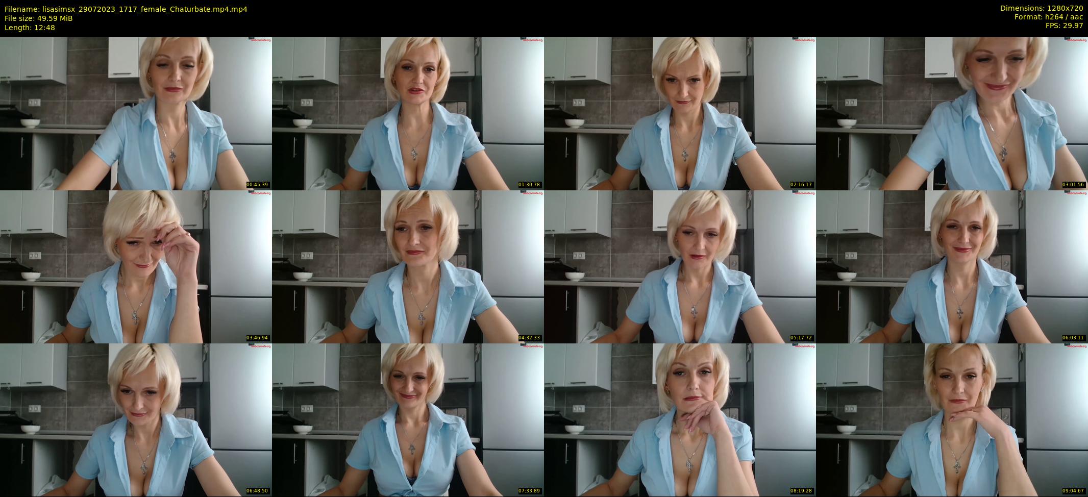 lisasimsx — 13 minute Chaturbate female cam show recording, 720p, Jul 29, 2023