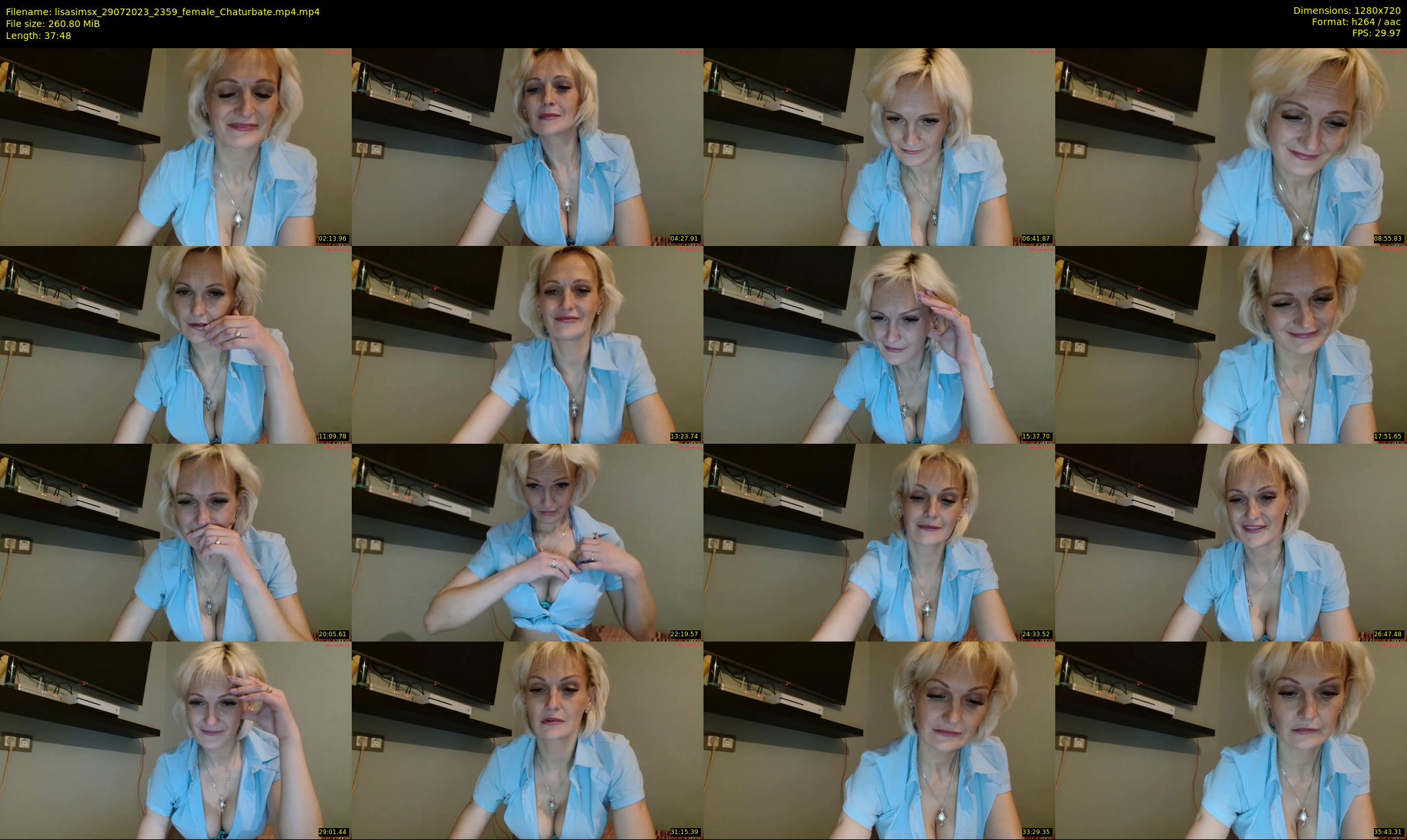 lisasimsx — 38 minute Chaturbate female cam show recording, 720p, Jul 29, 2023