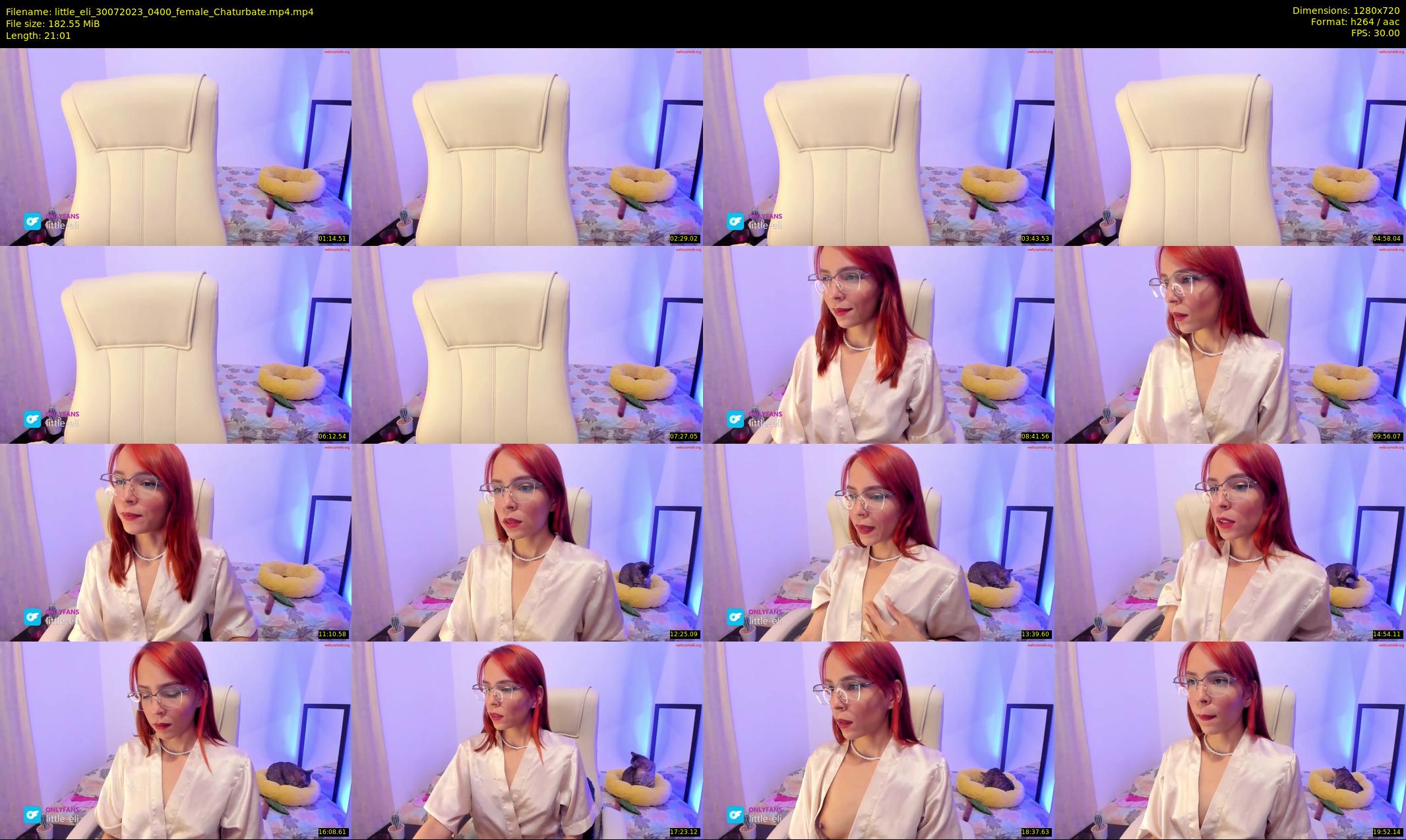 little_eli — 22 minute Chaturbate female cam show recording, 720p, Jul 30, 2023