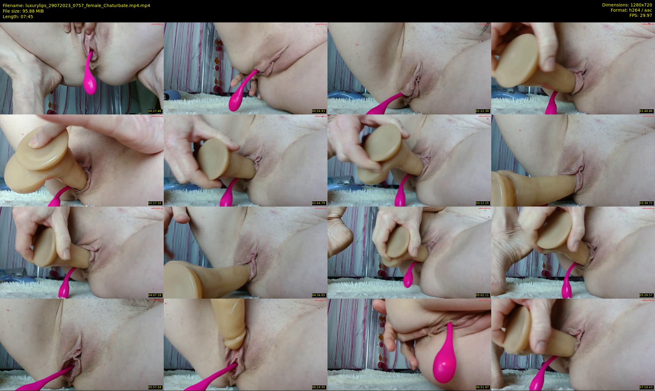 luxurylips — 8 minute Chaturbate female cam show recording, 720p, Jul 29, 2023